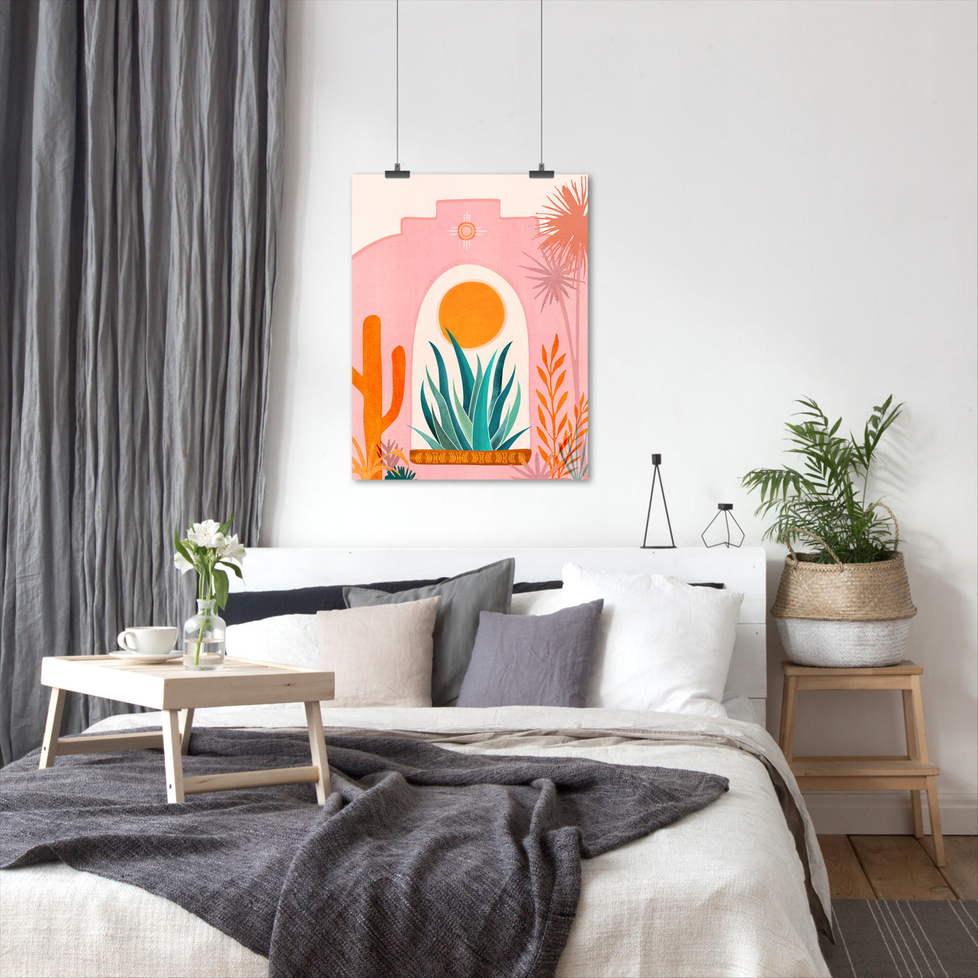 A New Day Begins by Modern Tropical - Art Print - Americanflat