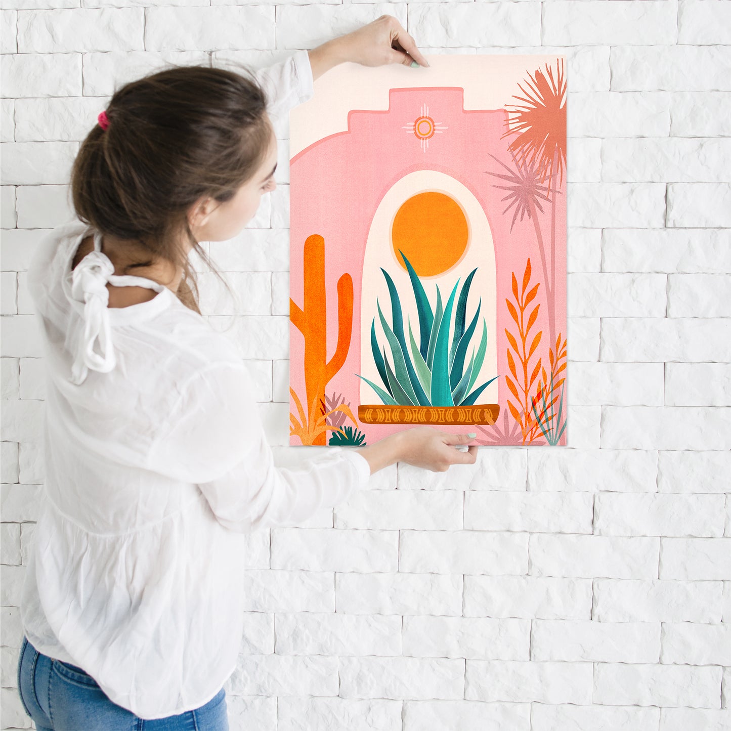 A New Day Begins by Modern Tropical - Art Print - Americanflat