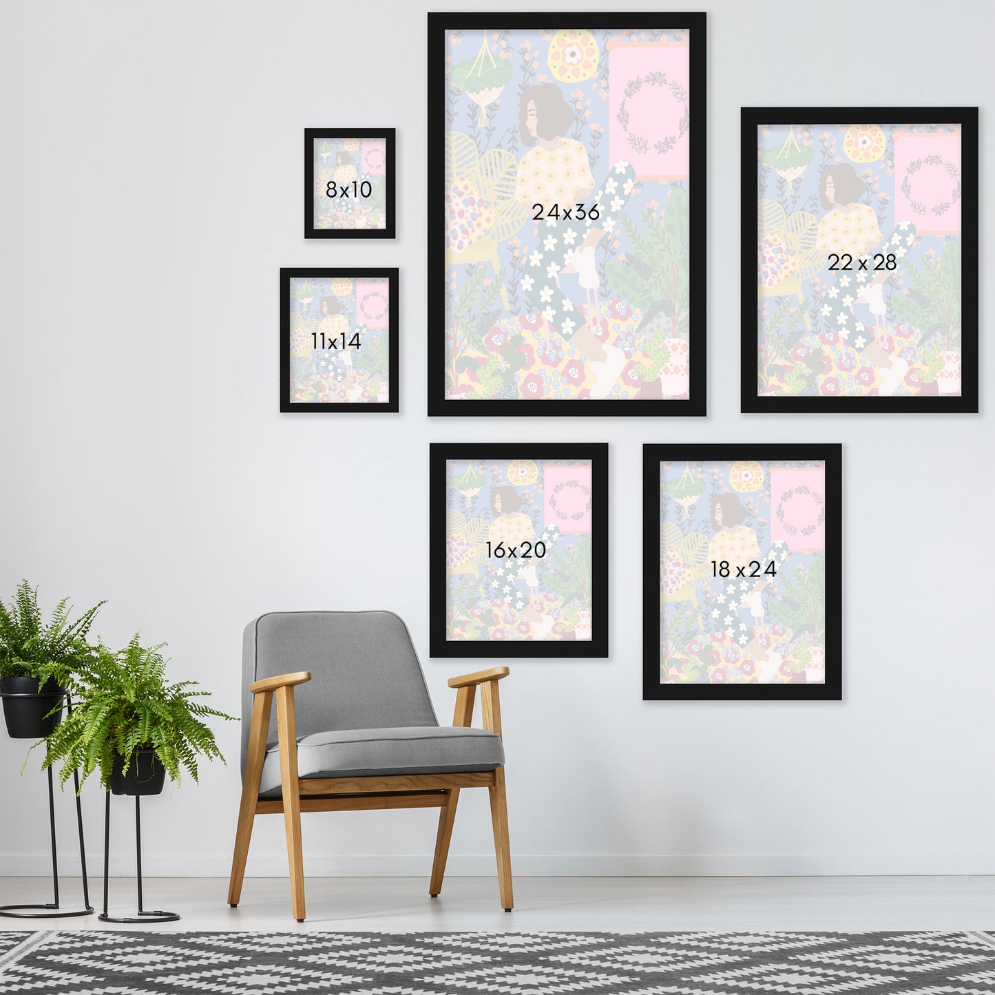 Just Chillin by Studio Grand-Pere Framed Print - Americanflat
