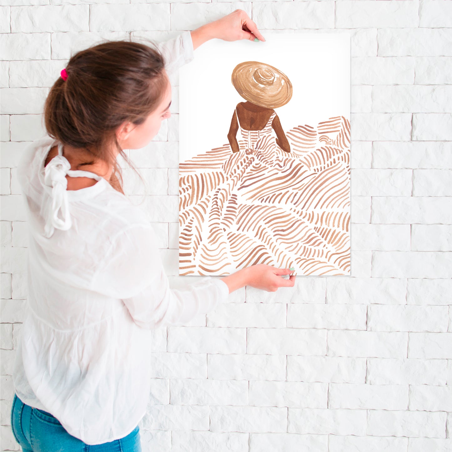 Madame Fleuri by Sabina Fenn Art Print - Art Print - Americanflat