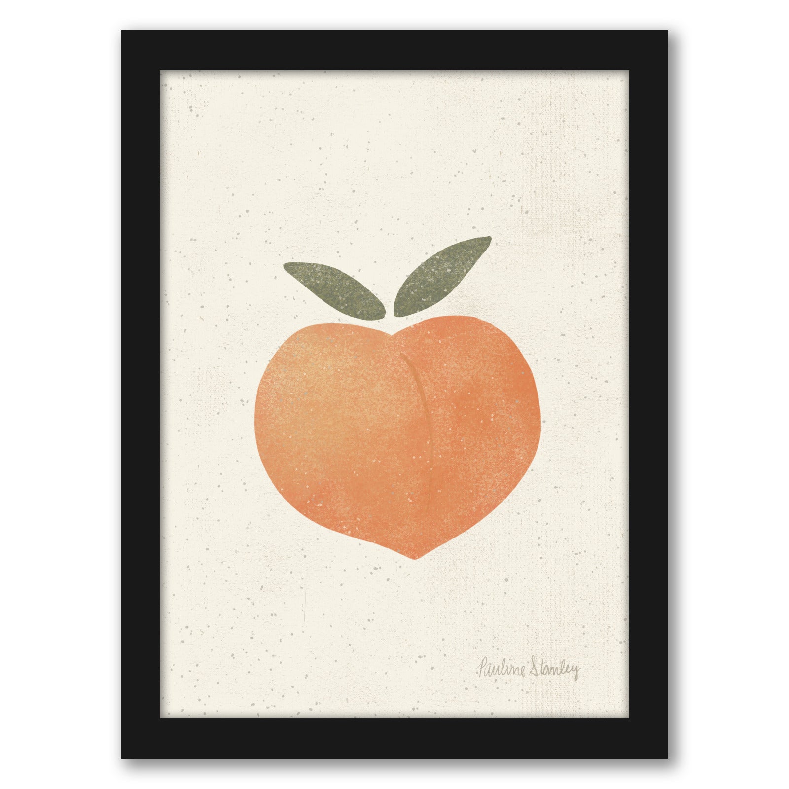 Peach by Pauline Stanley - Framed Print – Americanflat
