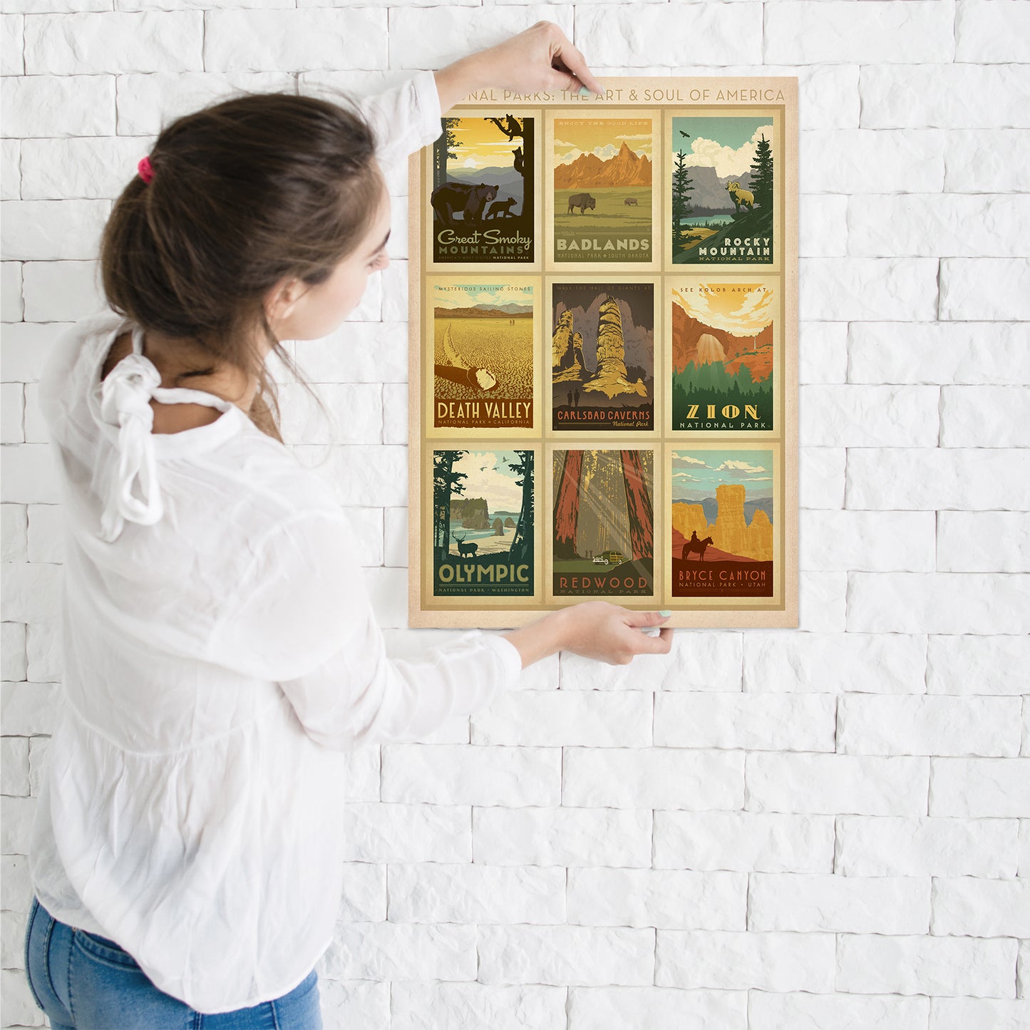 National Parks Multi 2 by Anderson Design Group - Art Print - Americanflat