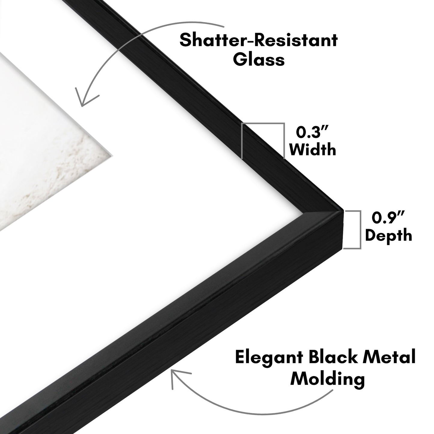 Aluminum Picture Frame | Brooklyn Portrait Collection