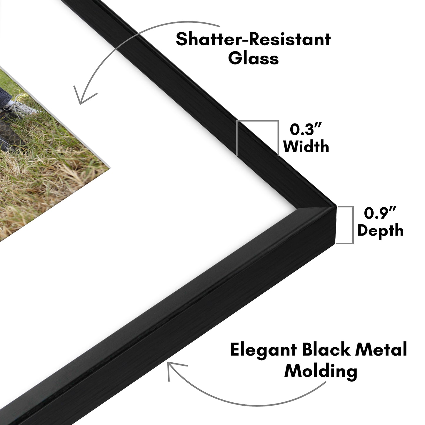 Aluminum Picture Frame | Brooklyn Portrait Collection