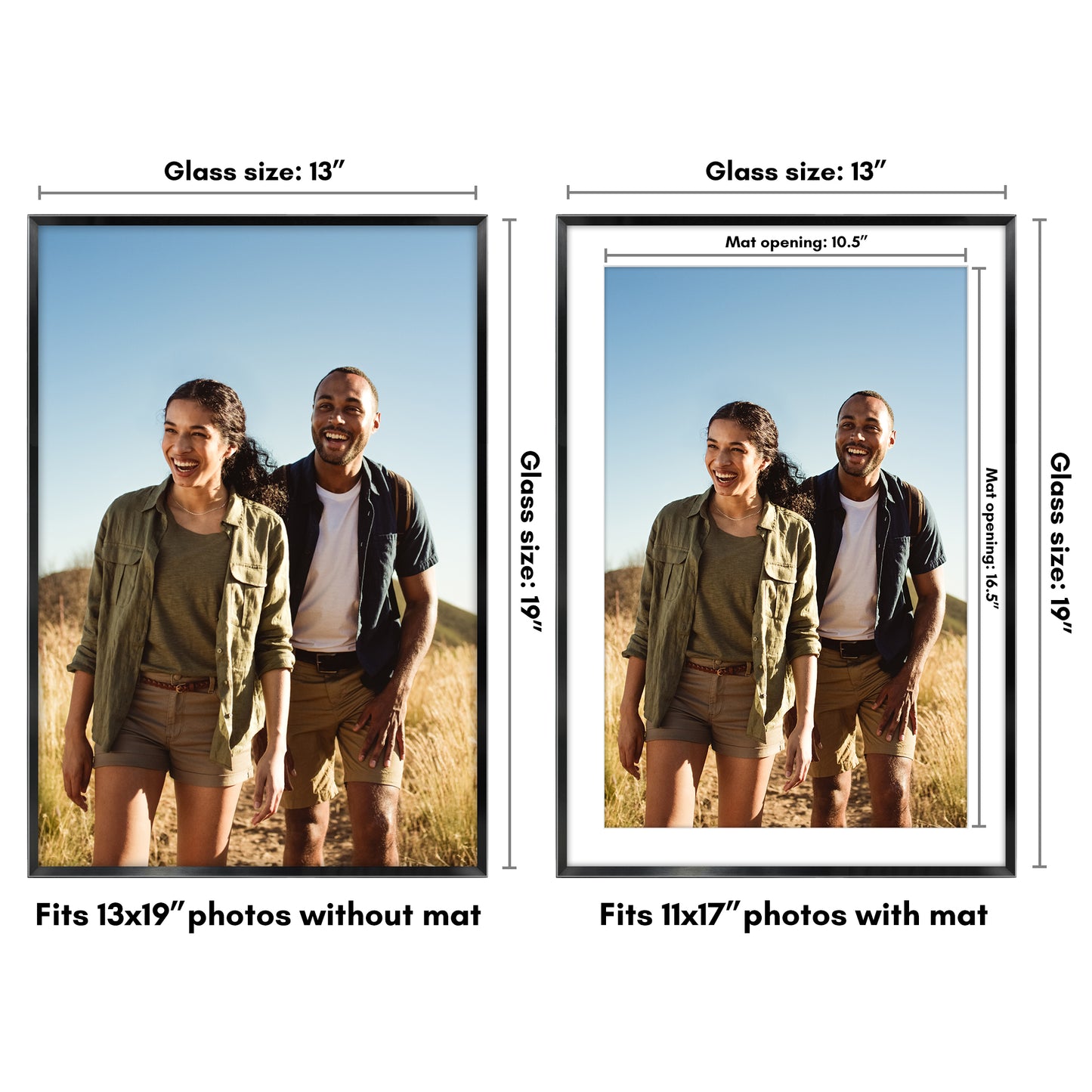 Aluminum Picture Frame | Brooklyn Portrait Collection