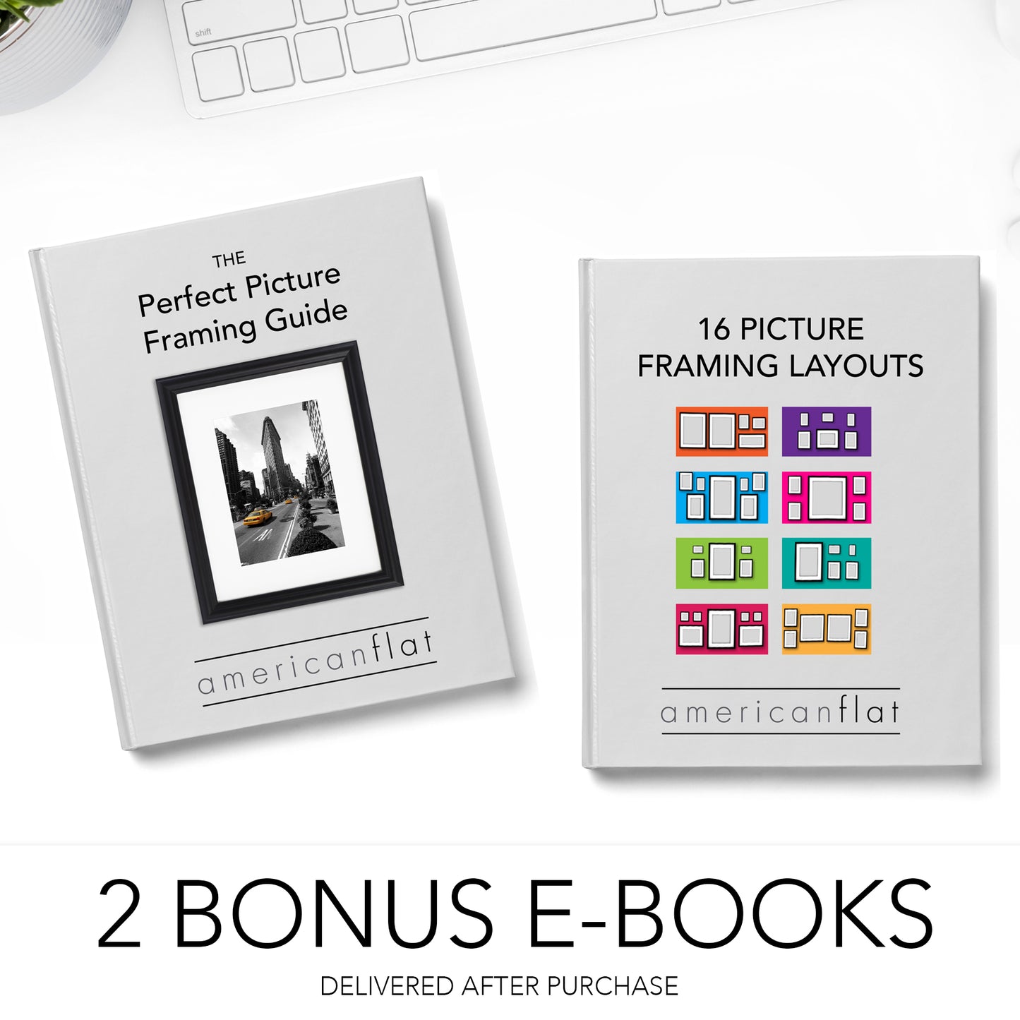 Set of 2 - Gallery Picture Frame with Mat | Signature Collection