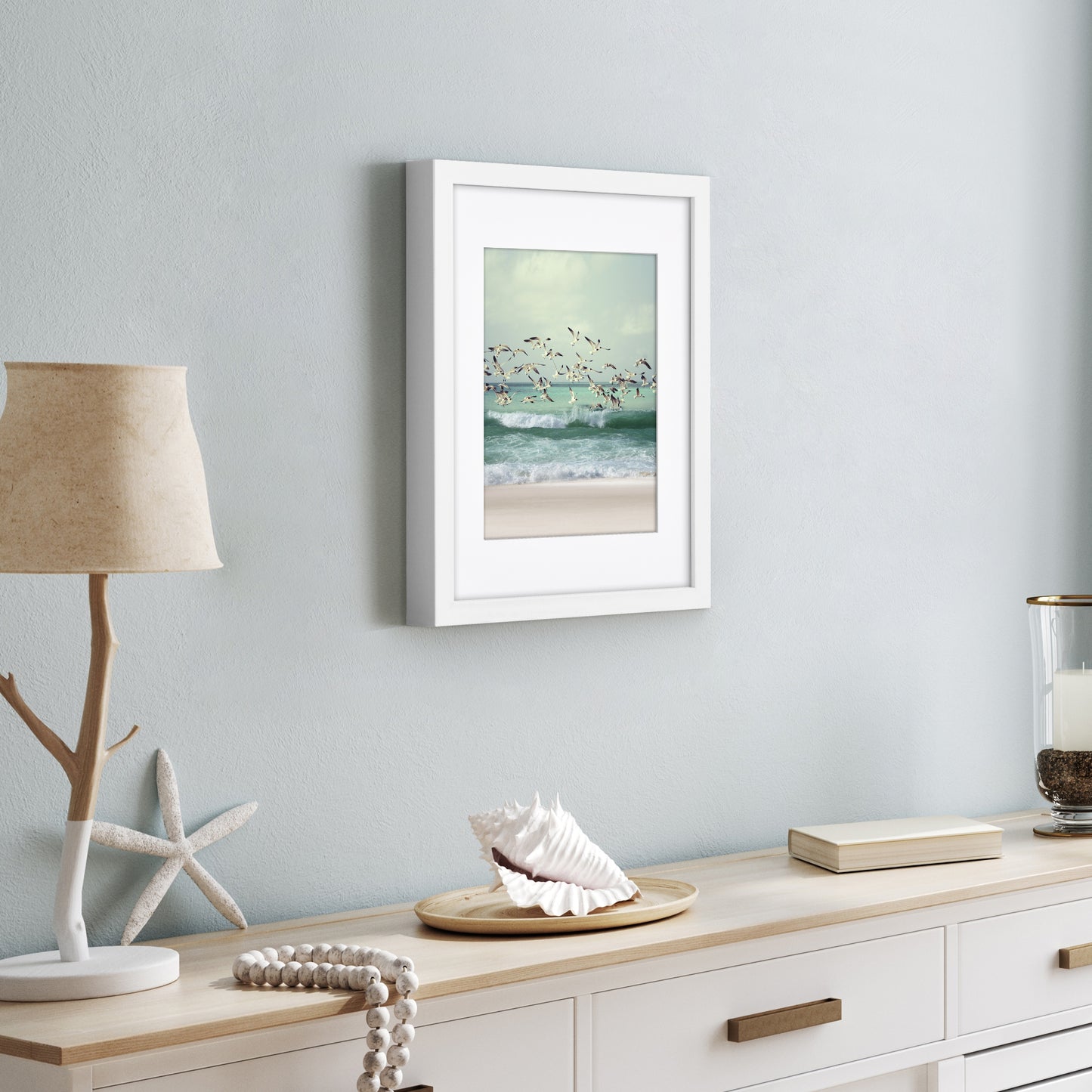 Deep Molding Picture Frame with Mat | Choose Size and Color