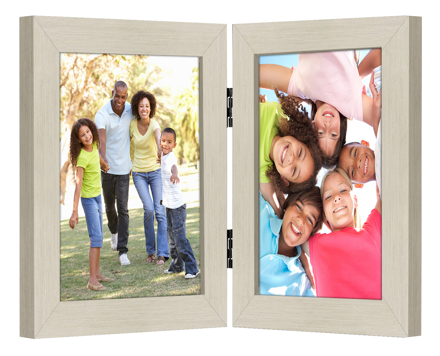 Hinged Picture Frame with Two Displays | Choose Color