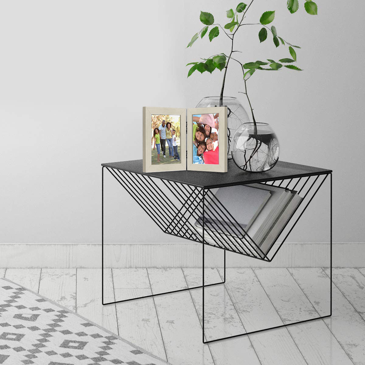 Hinged Picture Frame with Two Displays | Signature Collection