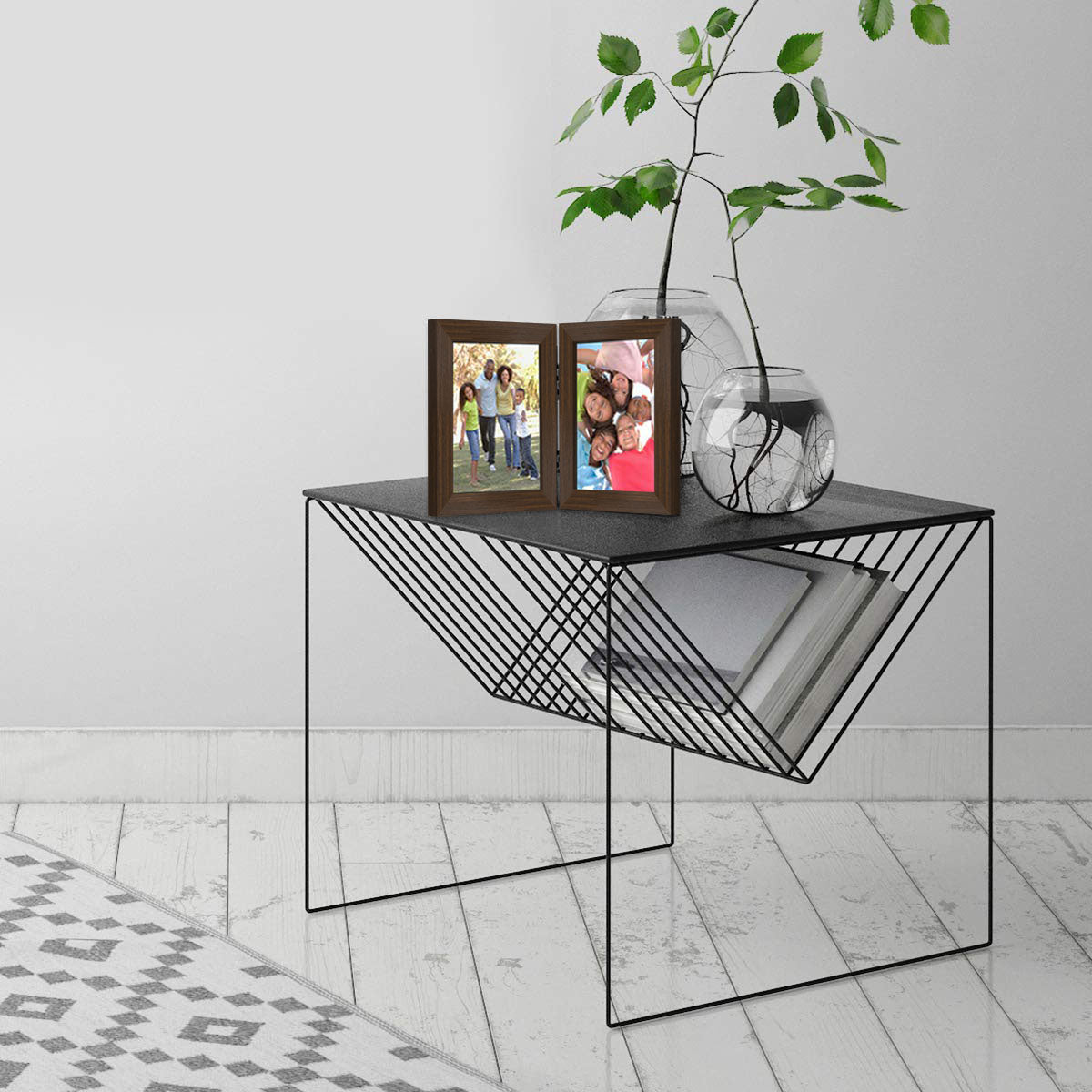 Hinged Picture Frame with Two Displays | Signature Collection