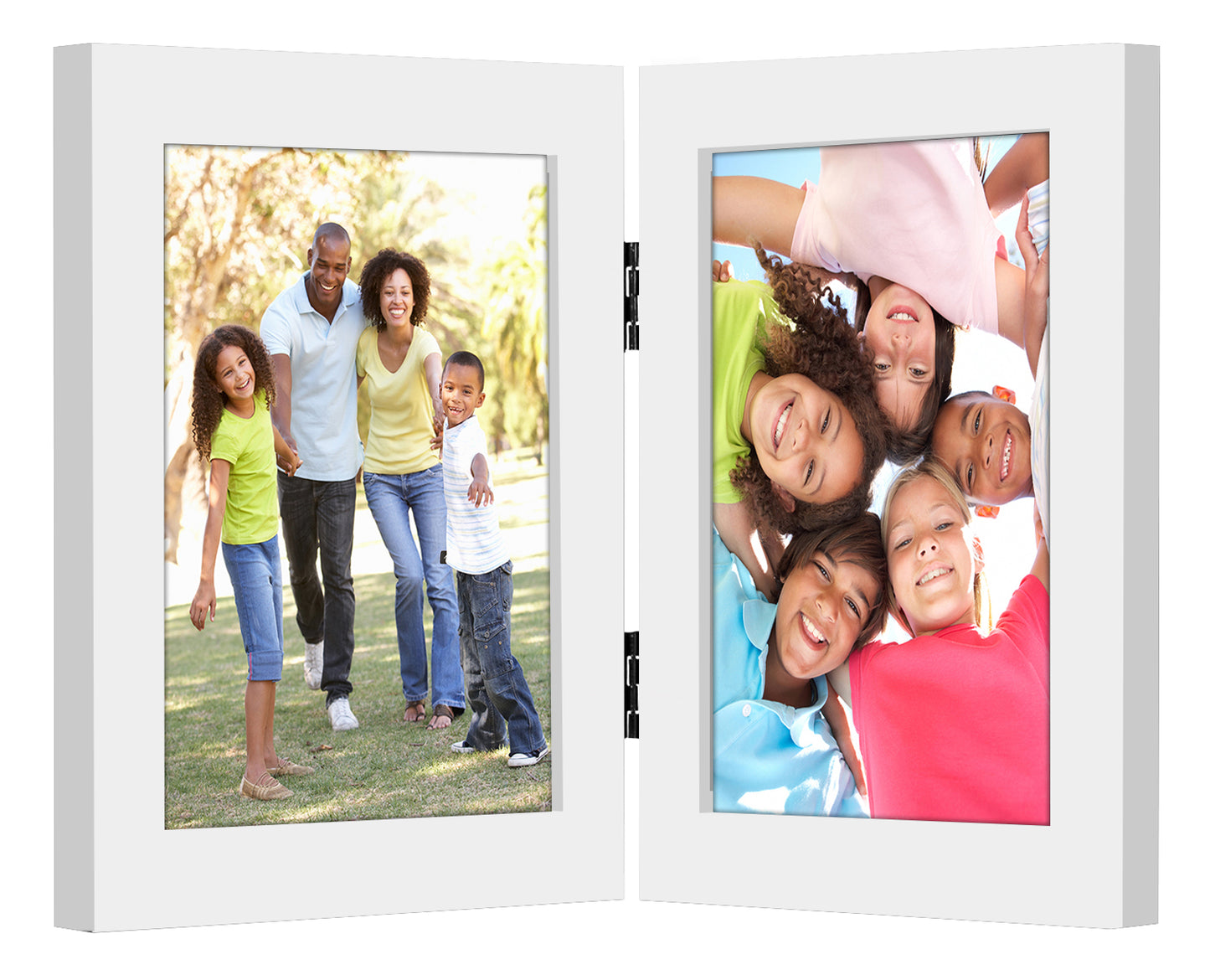 Hinged Picture Frame with Two Displays | Choose Color