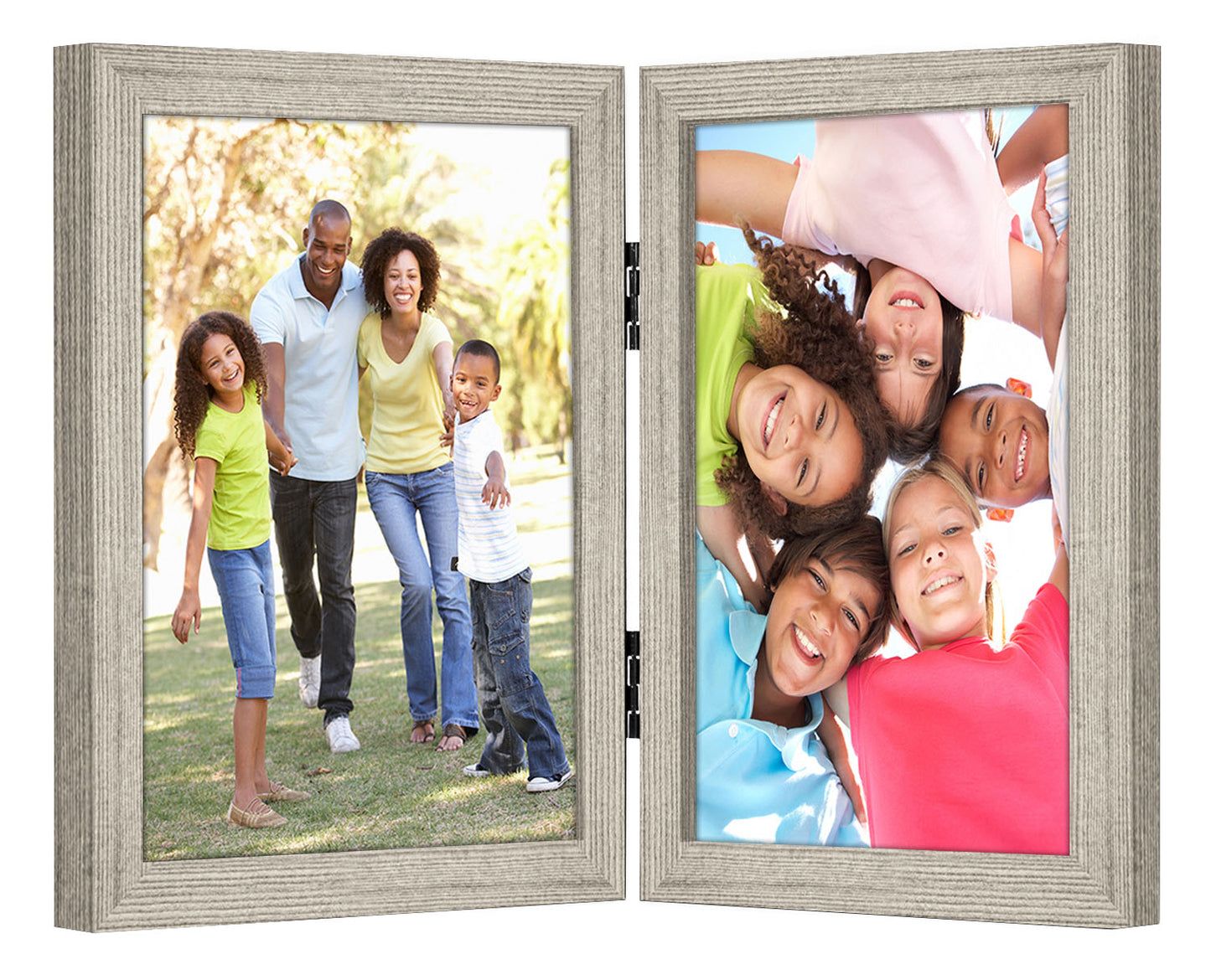 Hinged Picture Frame with Two Displays | Choose Color