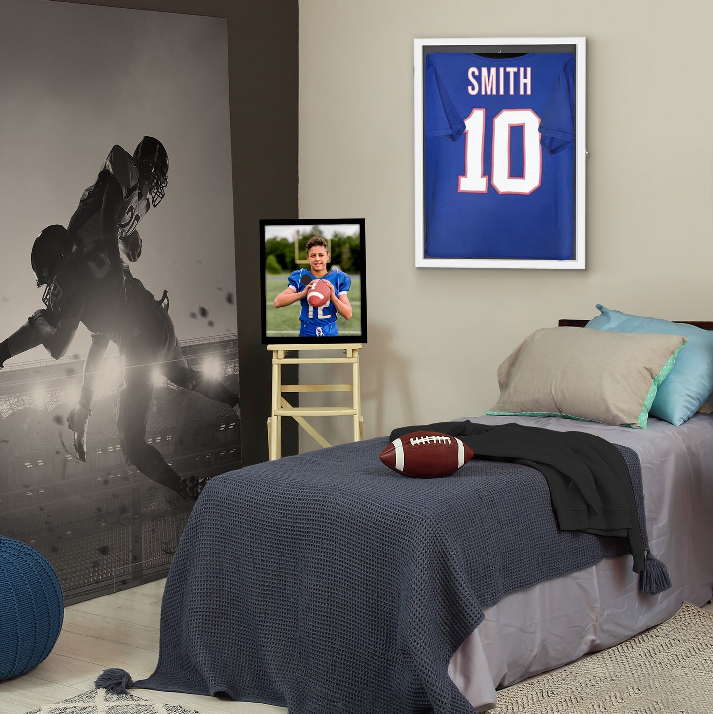 Lockable Jersey Display Case | Silhouette Collection