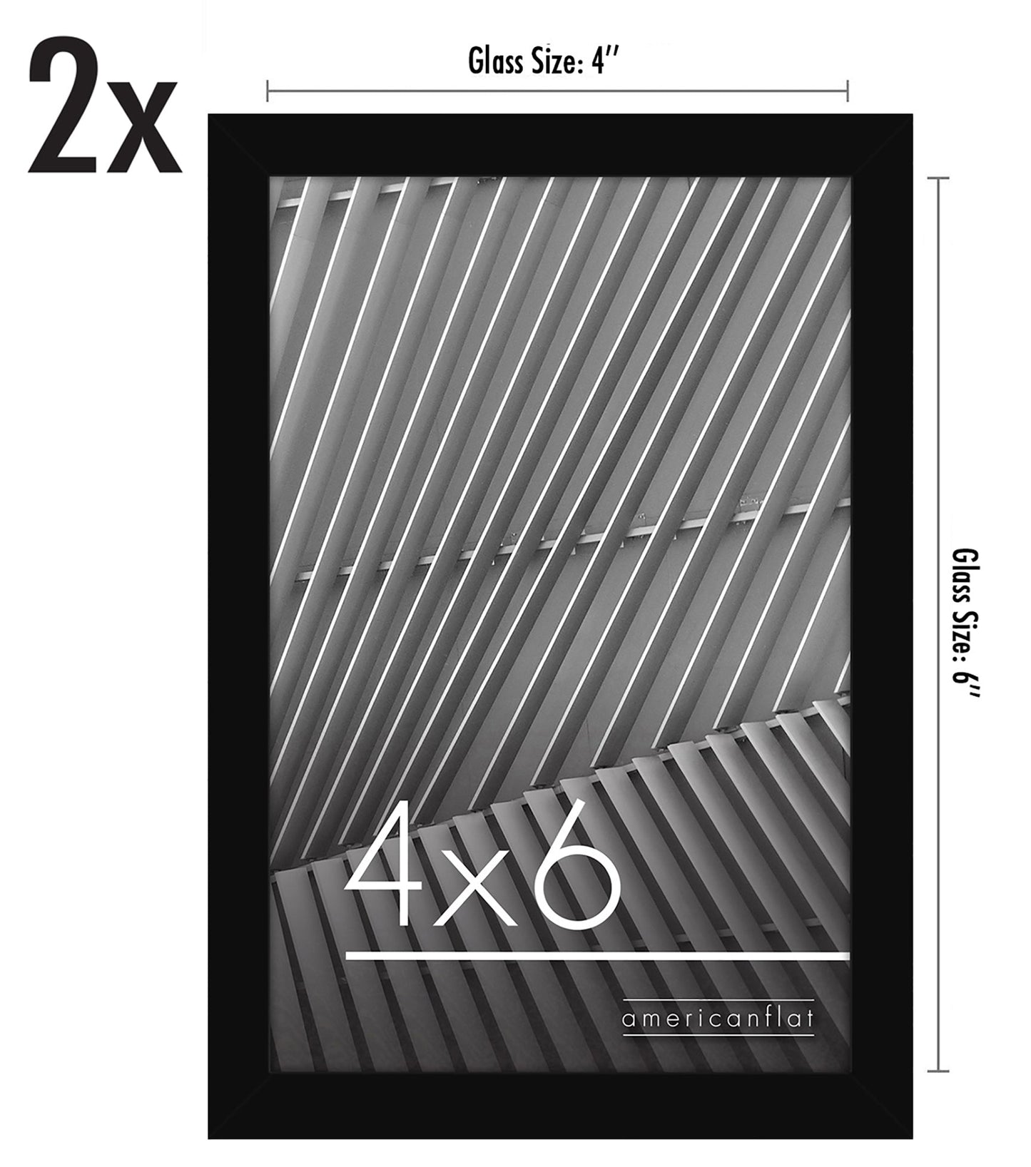Multipack - Thin Border Gallery Picture Frame | Streamline Collection