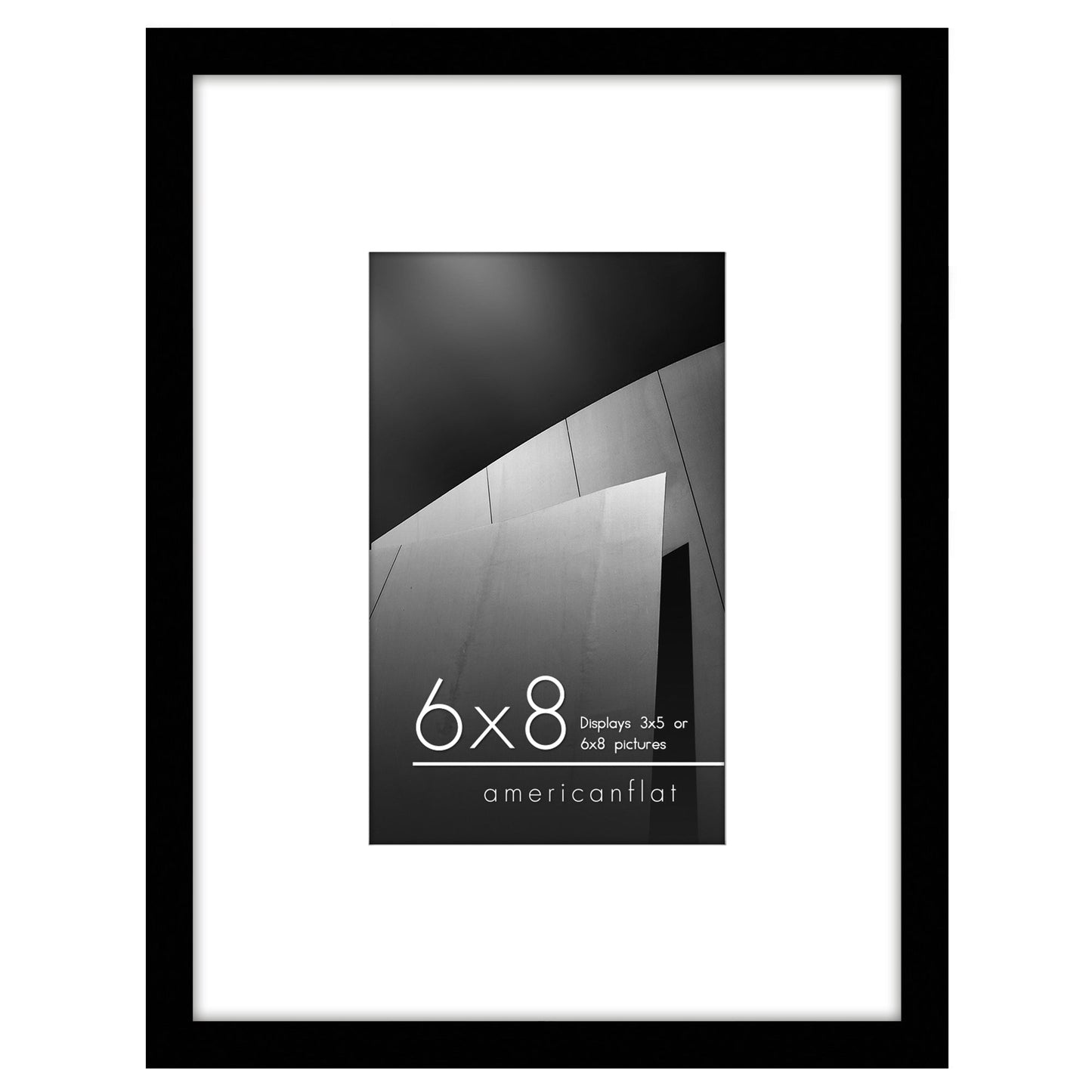 Gallery Picture Frame with Mat | Streamline Collection