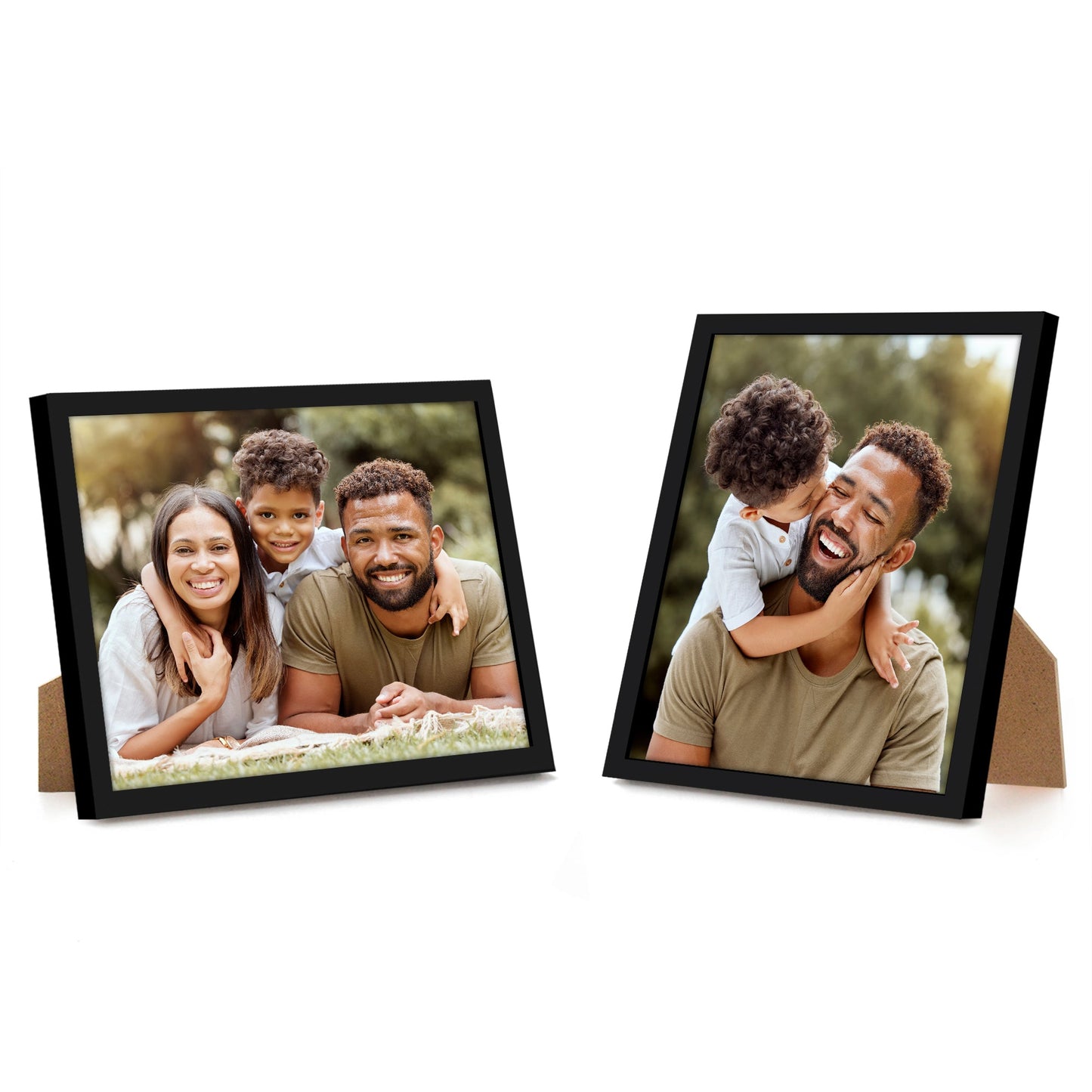 Modern Gallery Picture Frame without Mat, Black | Streamline Collection