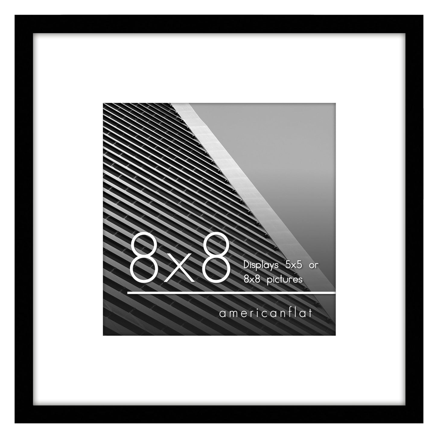 Gallery Picture Frame with Mat | Streamline Collection