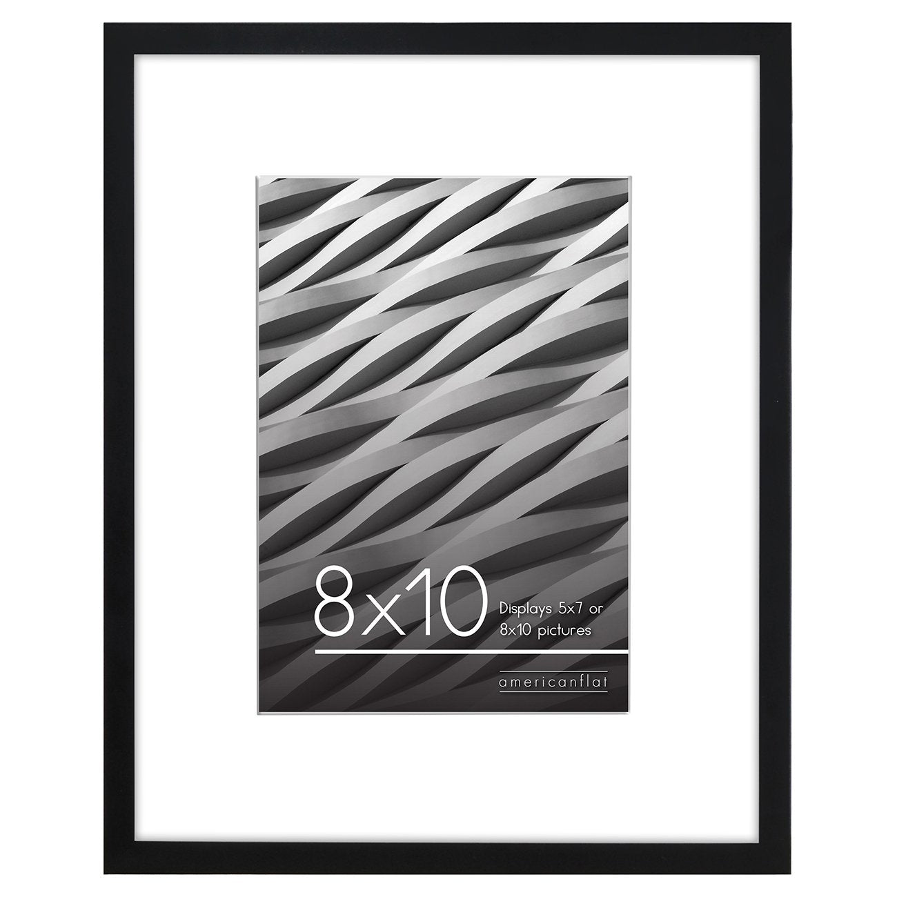 Gallery Picture Frame with Mat | Streamline Collection