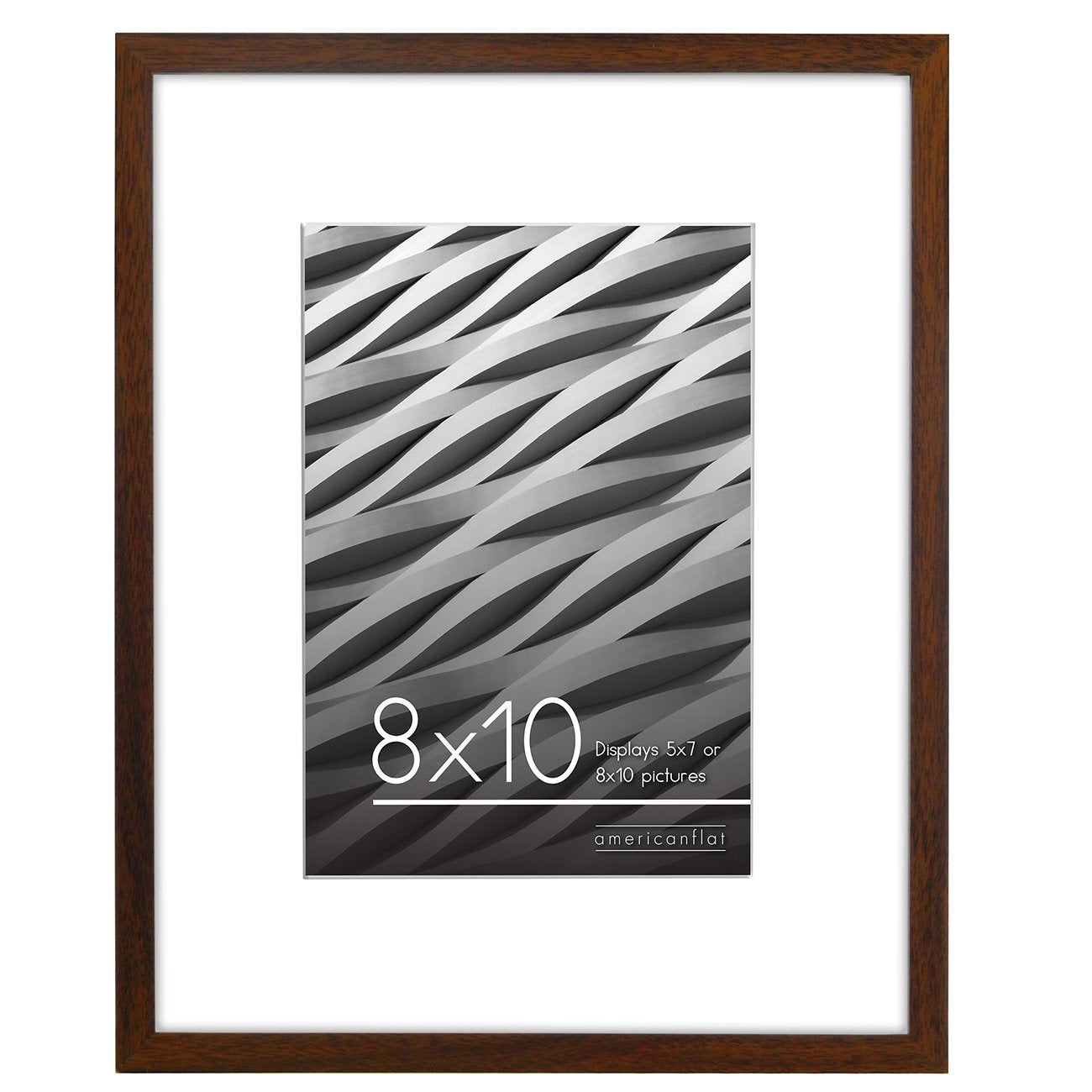 Gallery Picture Frame with Mat | Streamline Collection