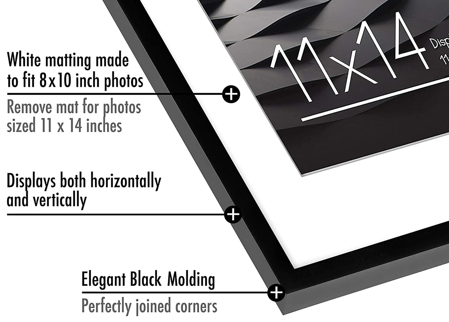 Multipack - Thin Border Gallery Picture Frame | Streamline Collection