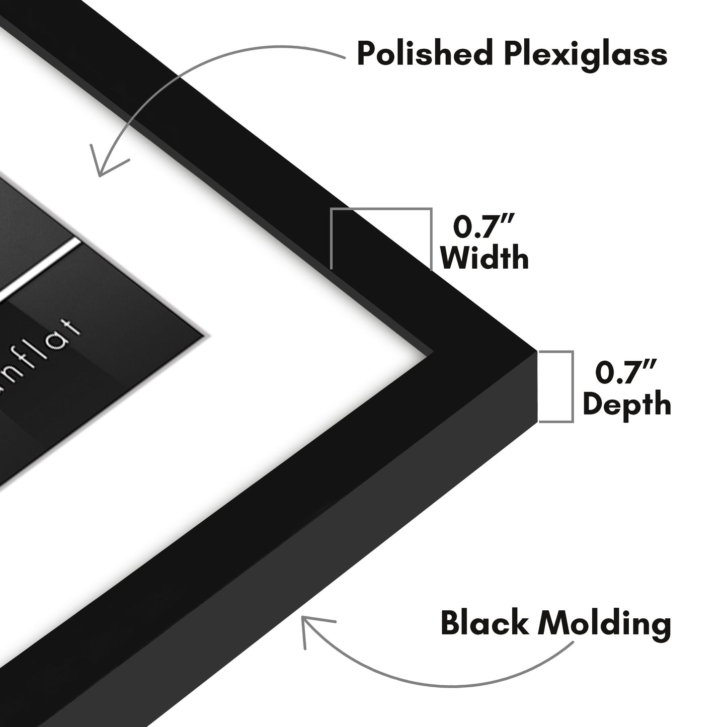 Multipack - Thin Border Gallery Picture Frame | Streamline Collection