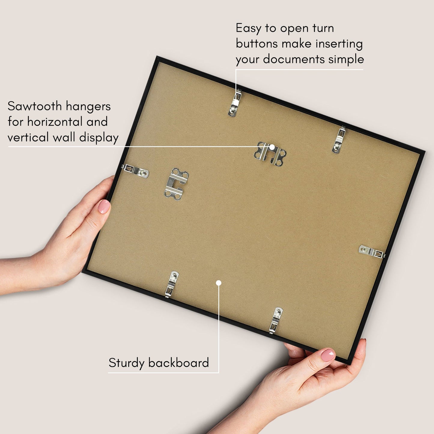 Multipack - Thin Border Gallery Picture Frame | Streamline Collection