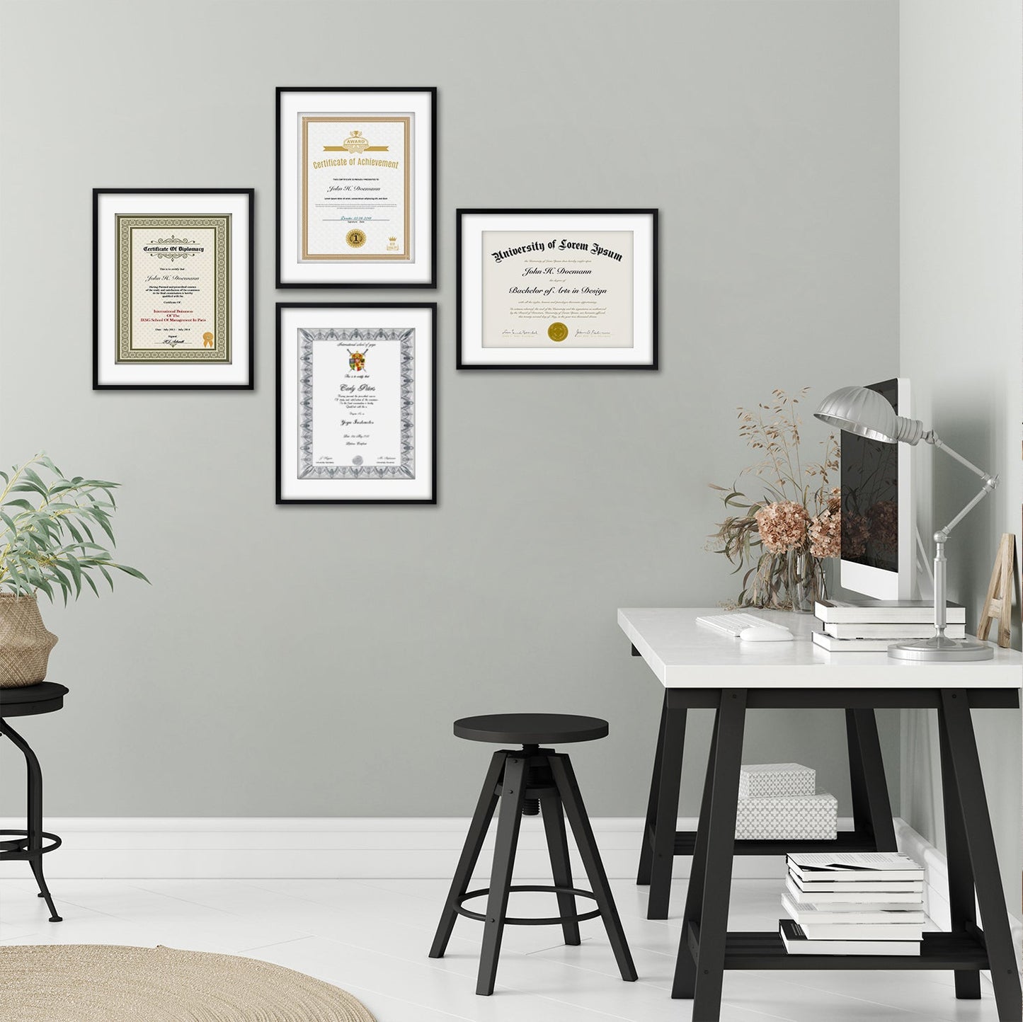 Multipack - Thin Border Gallery Picture Frame | Streamline Collection