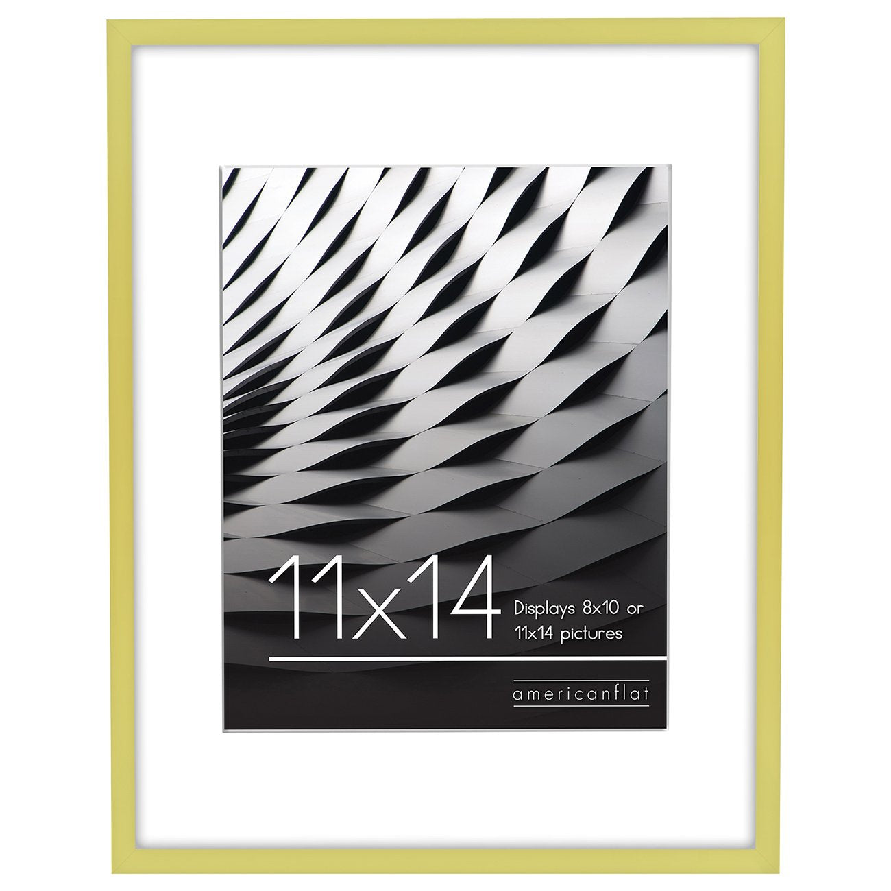 Gallery Picture Frame with Mat | Streamline Collection