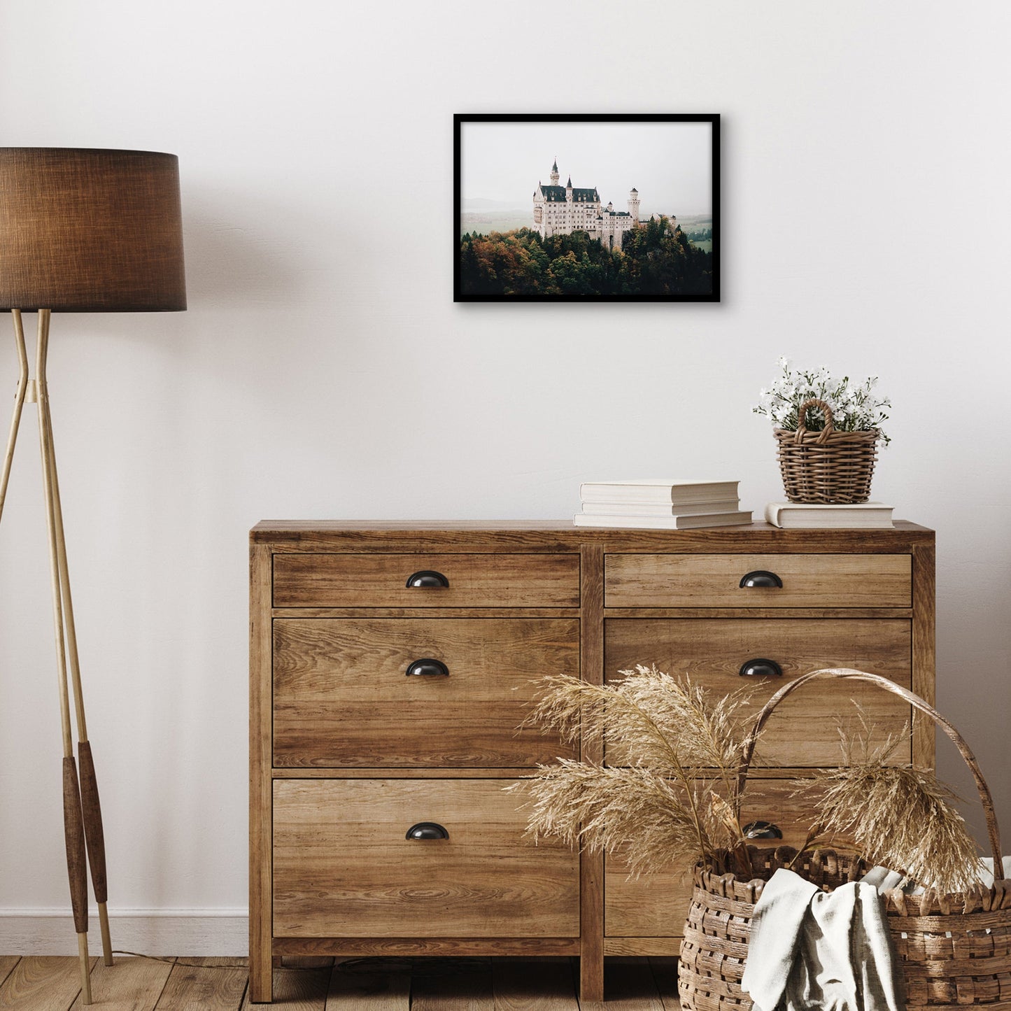 Modern Gallery Picture Frame without Mat, Black | Streamline Collection