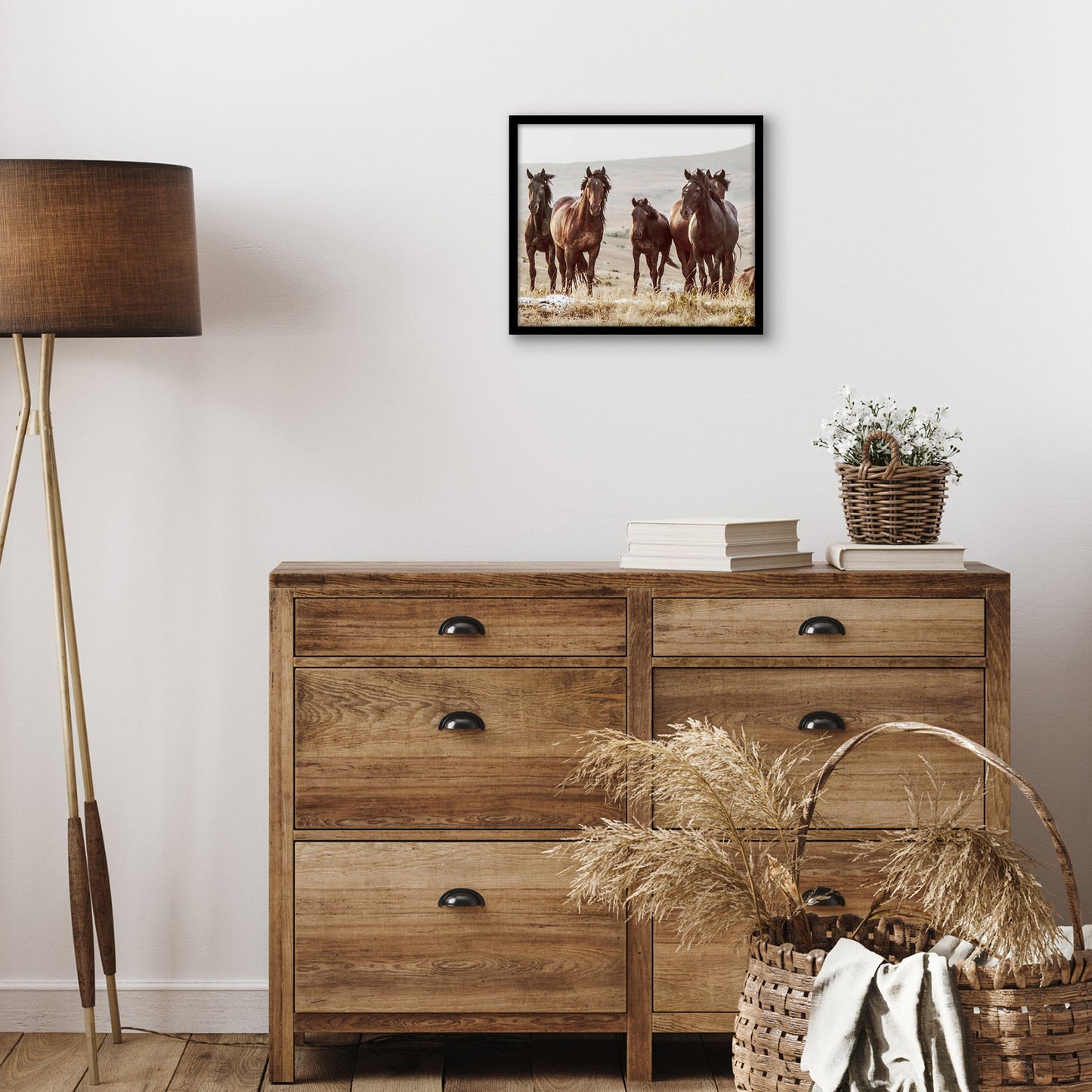 Modern Gallery Picture Frame without Mat, Black | Streamline Collection