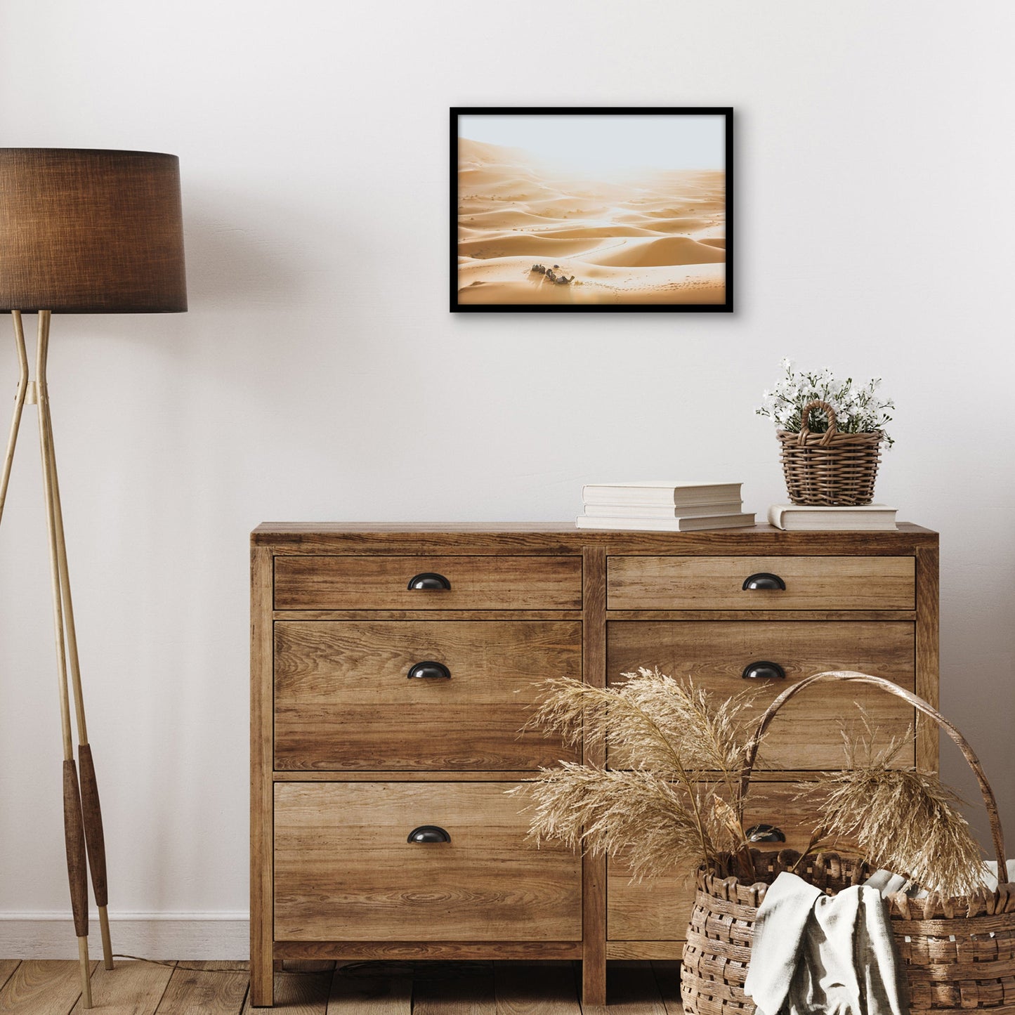 Modern Gallery Poster Frame without Mat, Black | Streamline Collection
