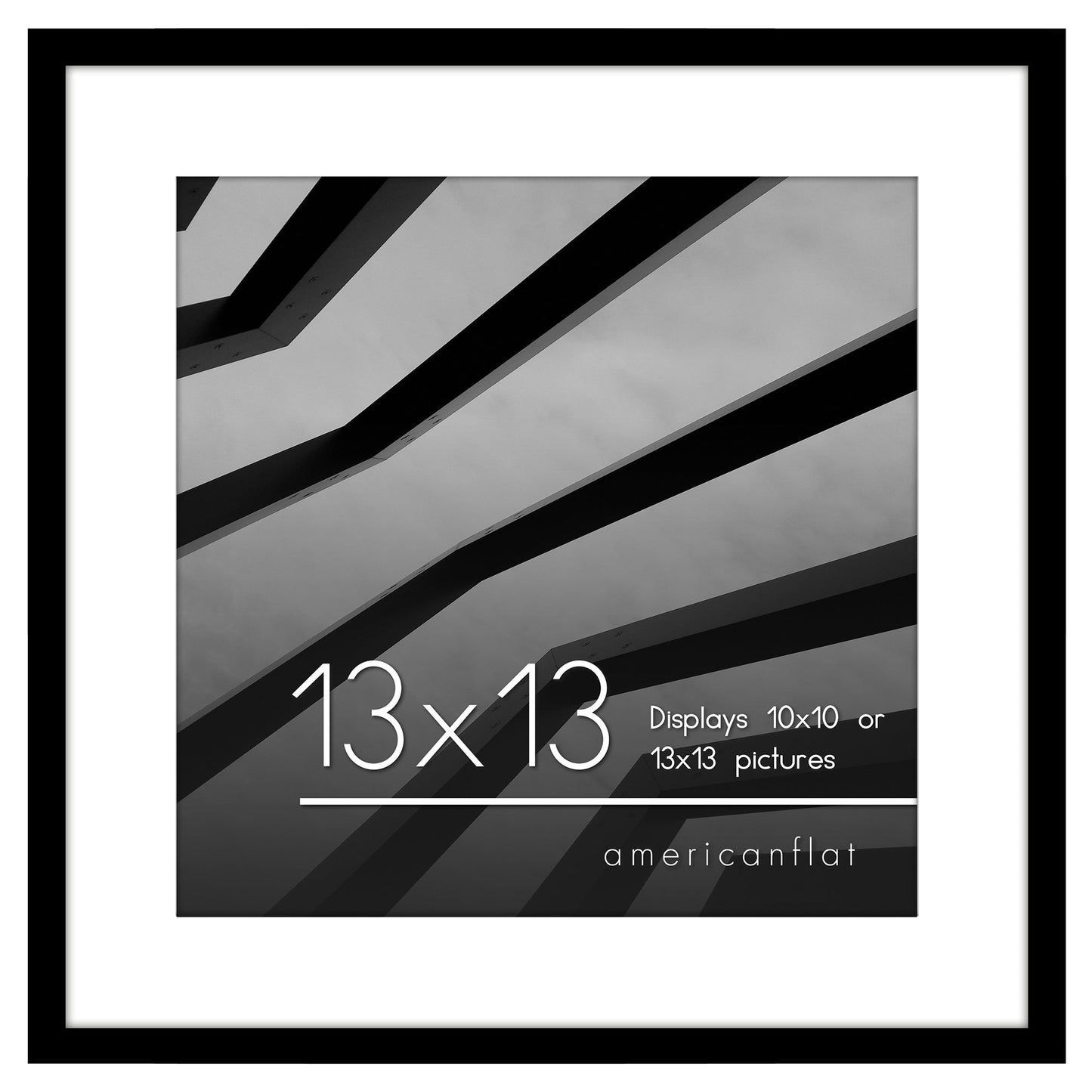 Gallery Picture Frame with Mat | Streamline Collection