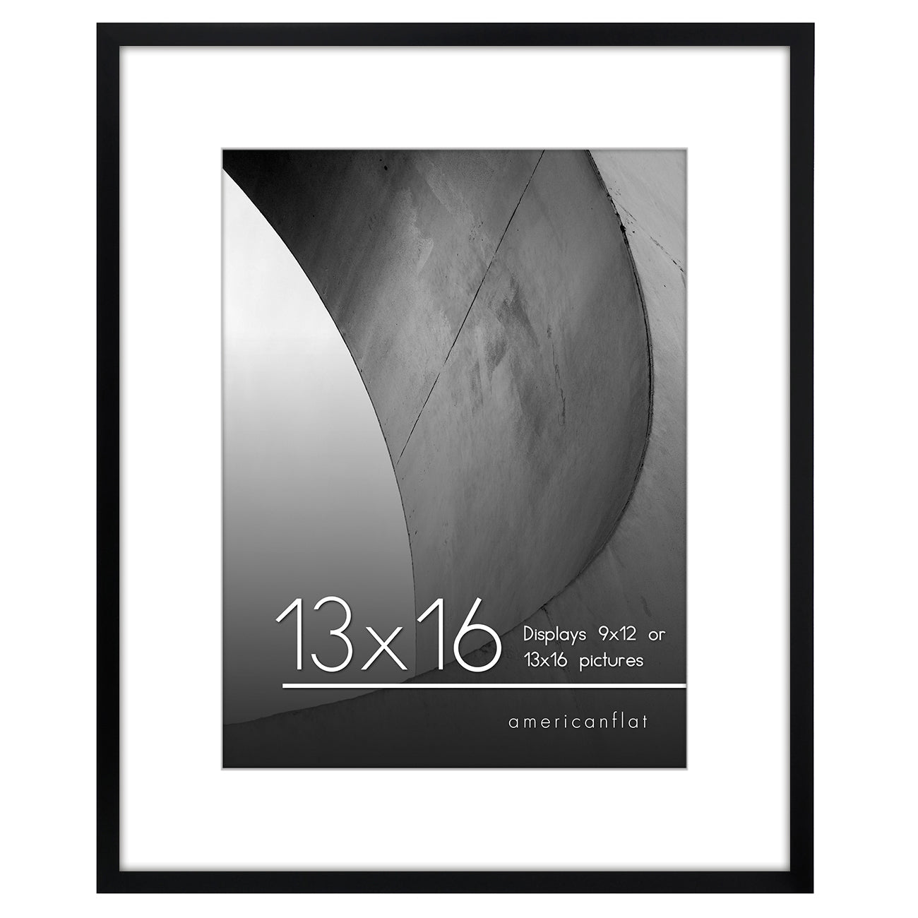 Gallery Picture Frame with Mat | Streamline Collection