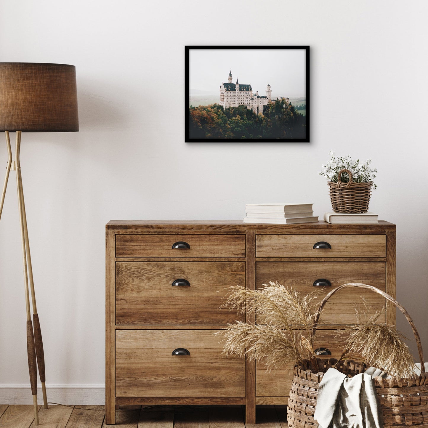 Modern Gallery Poster Frame without Mat, Black | Streamline Collection
