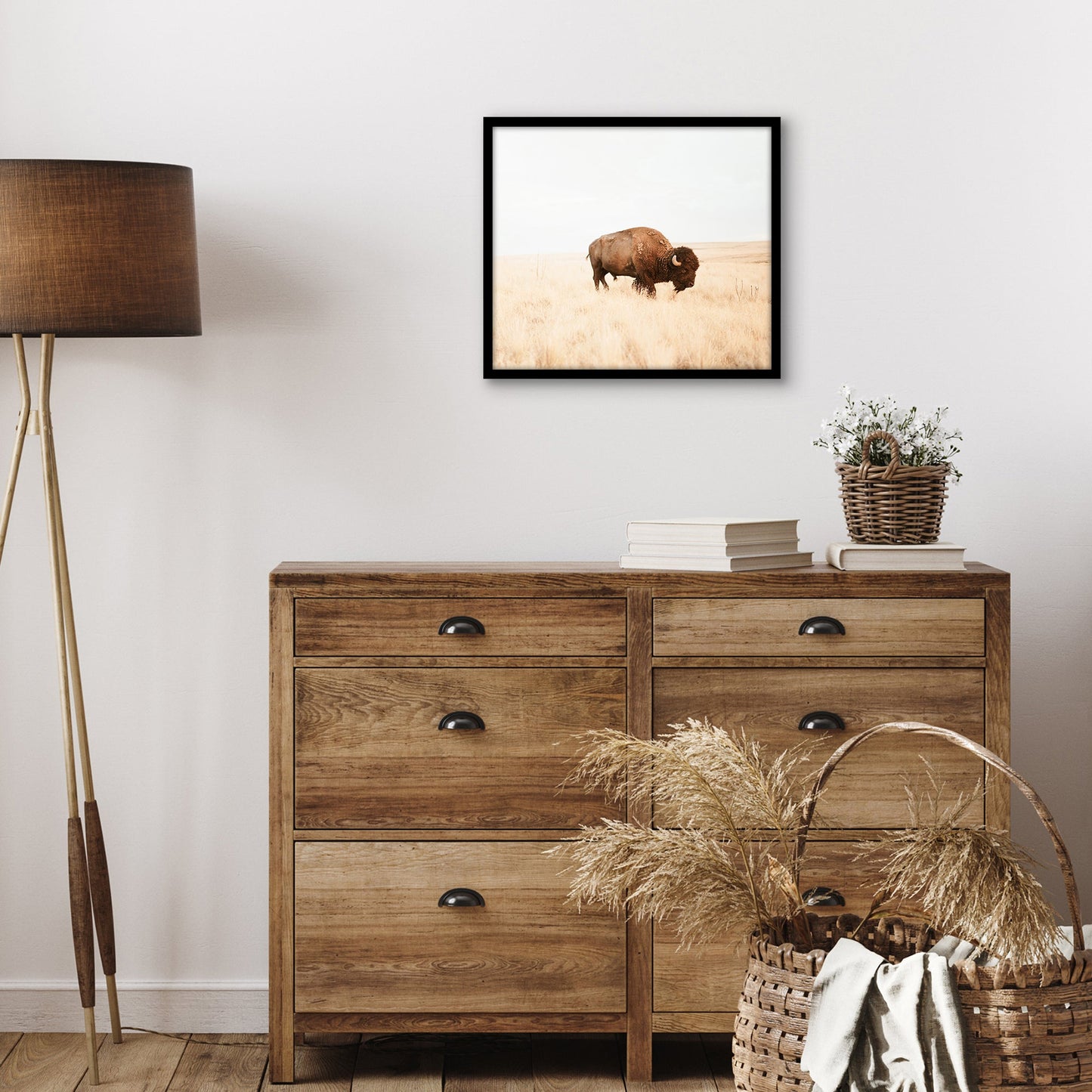 Modern Gallery Poster Frame without Mat, Black | Streamline Collection