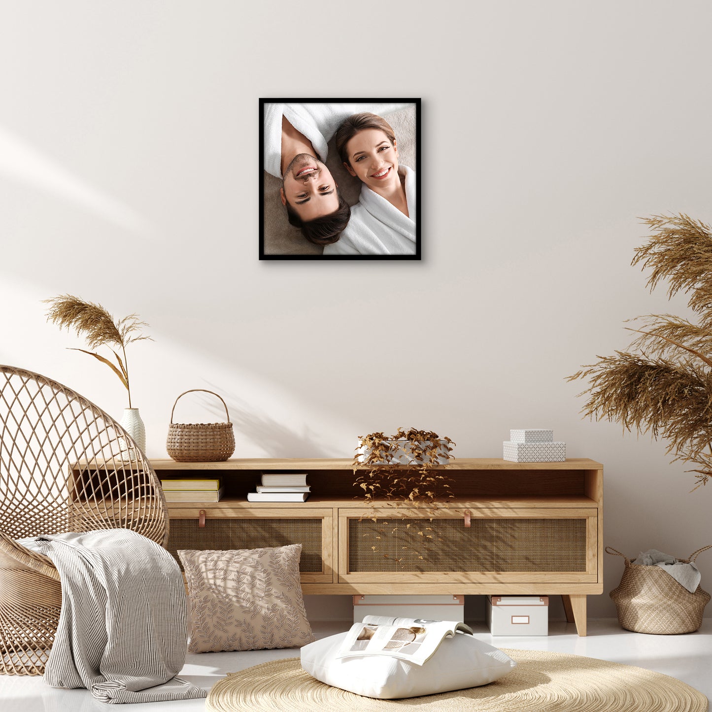 Modern Poster Frame with Thin Border | Choose Your Size