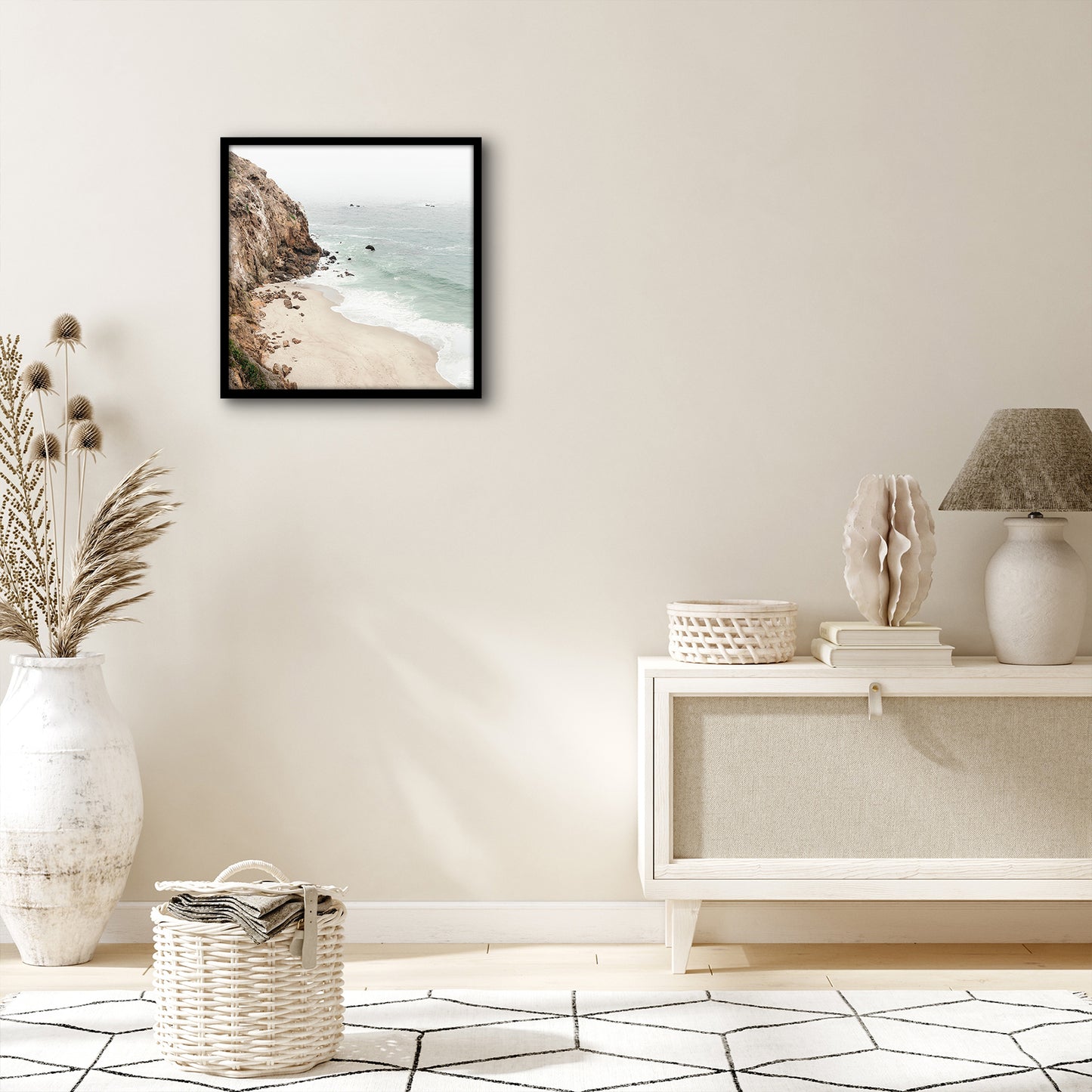 Modern Gallery Poster Frame without Mat, Black | Streamline Collection