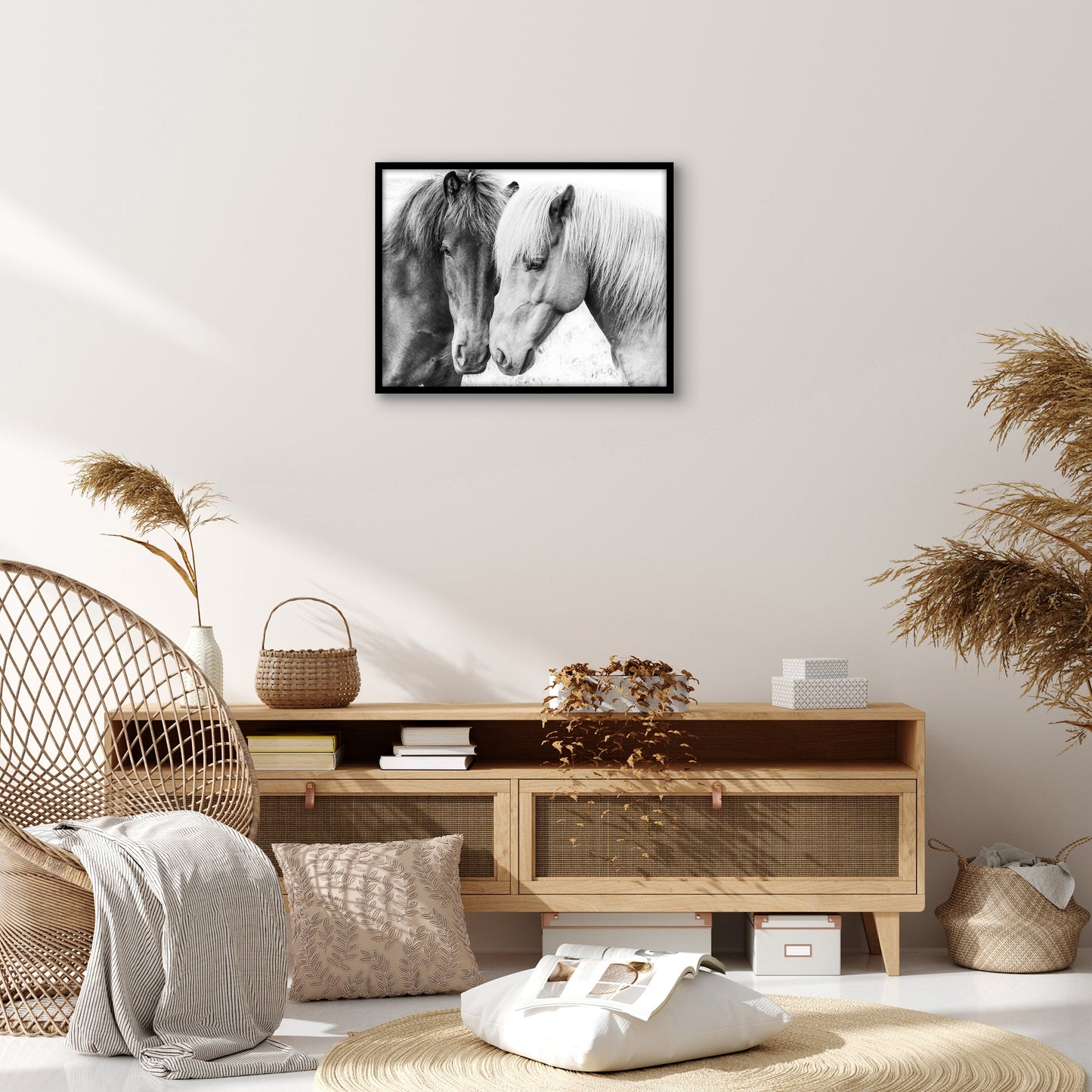 Modern Poster Frame with Thin Border | Choose Your Size