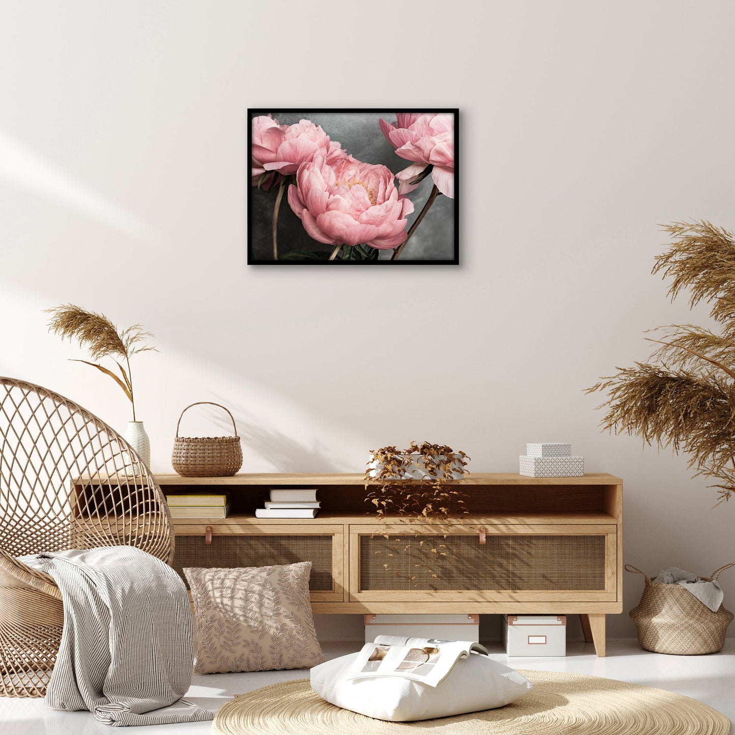 Modern Gallery Poster Frame without Mat, Black | Streamline Collection