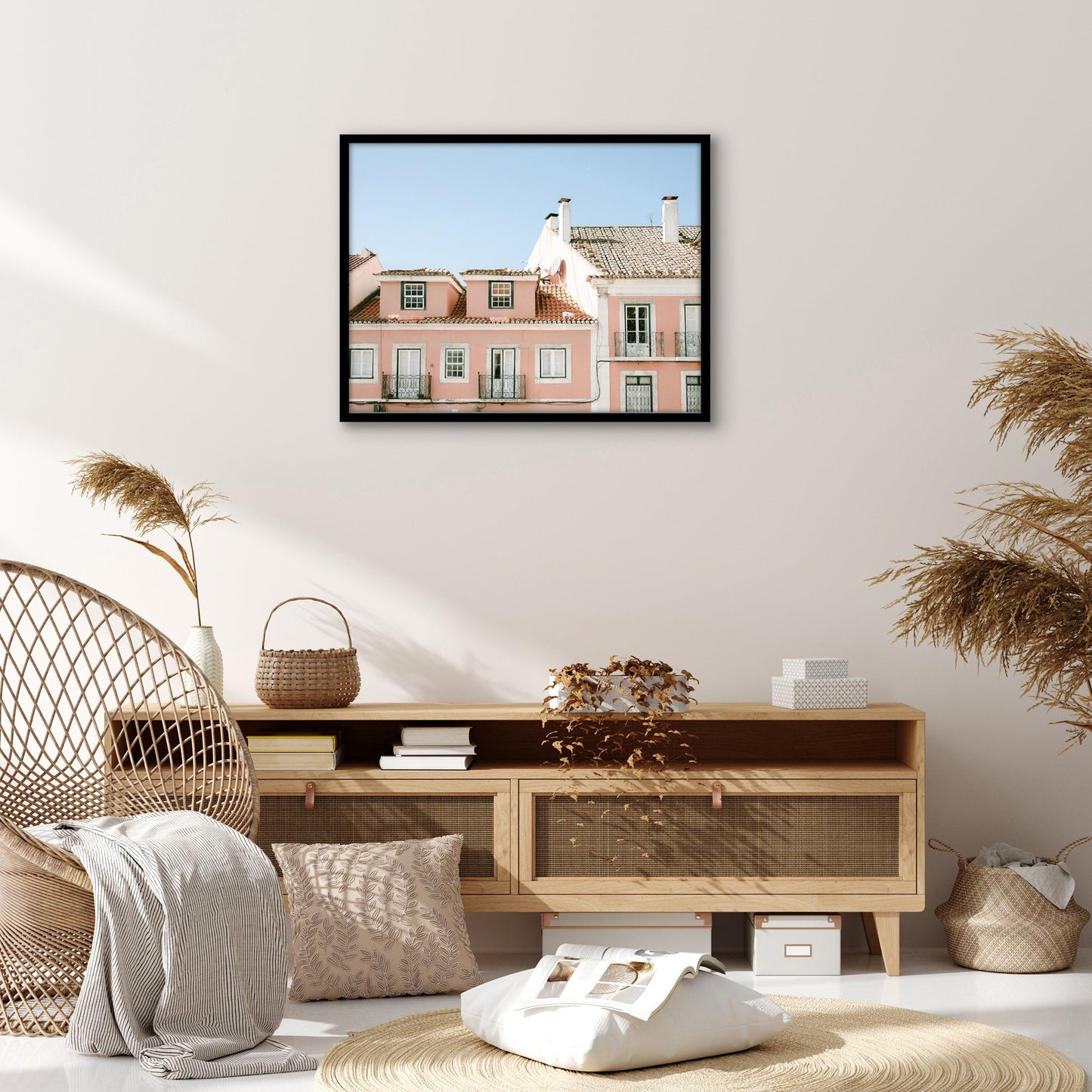 Modern Gallery Poster Frame without Mat, Black | Streamline Collection