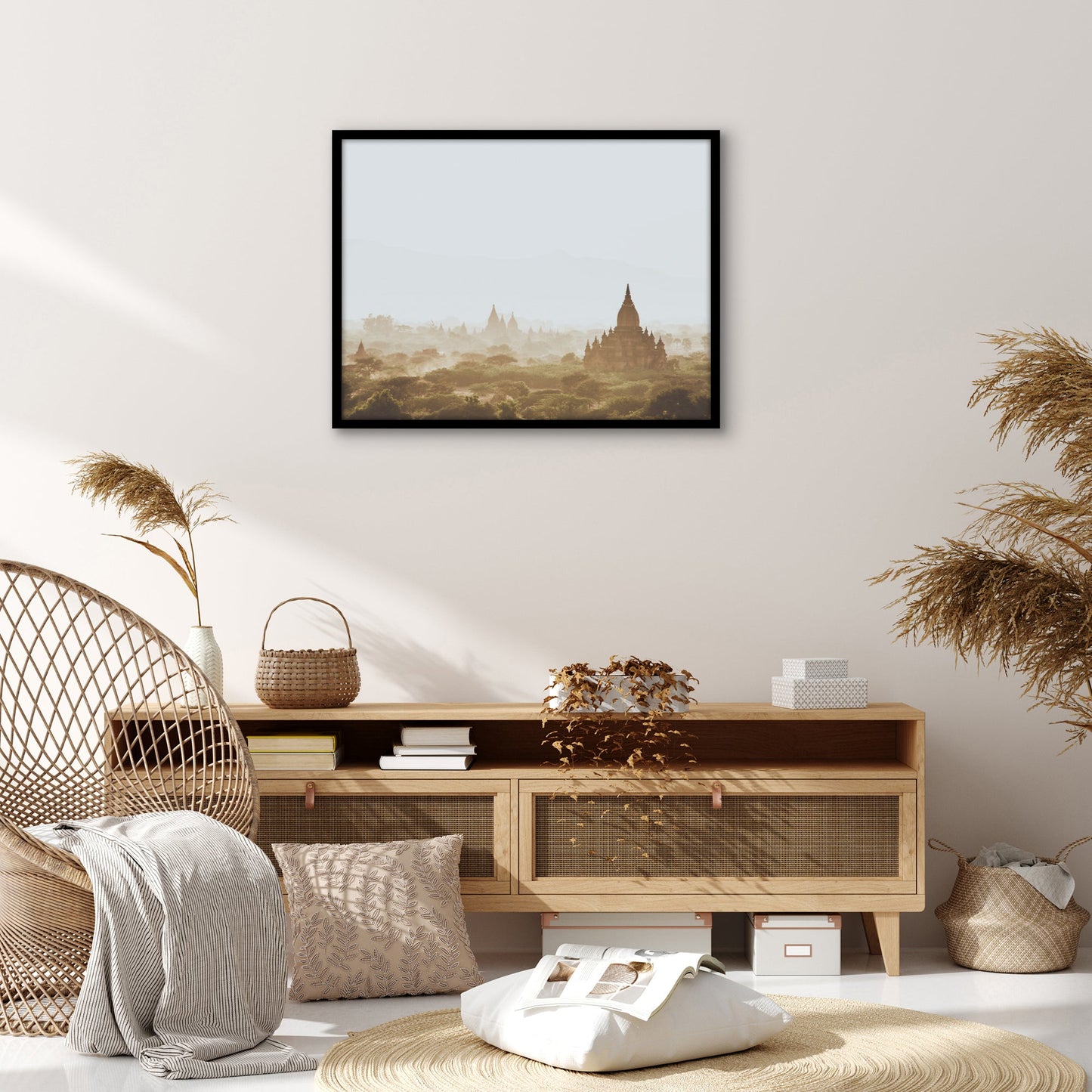 Modern Gallery Poster Frame without Mat, Black | Streamline Collection