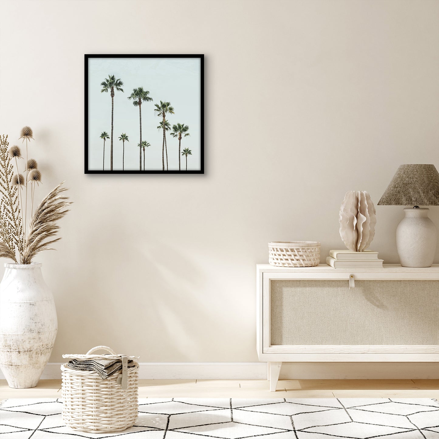 Modern Poster Frame with Thin Border | Choose Your Size