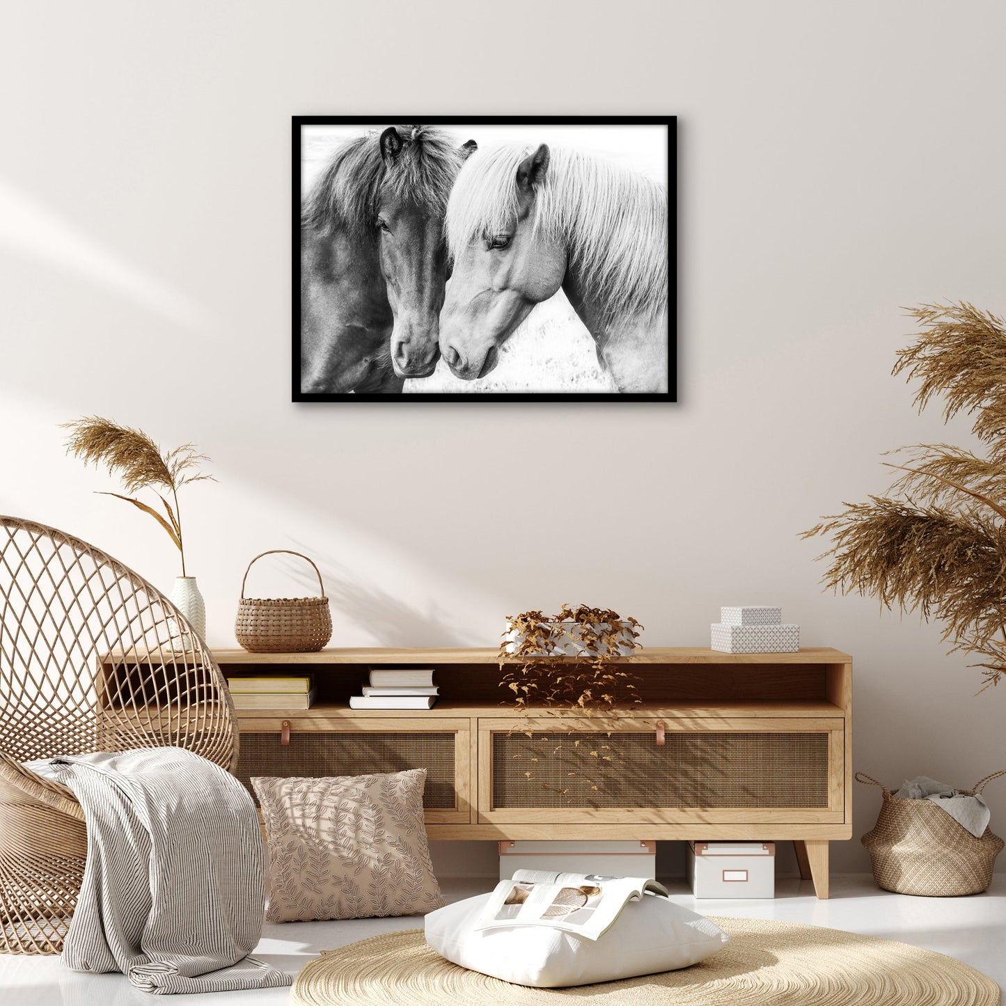 Modern Gallery Poster Frame without Mat, Black | Streamline Collection
