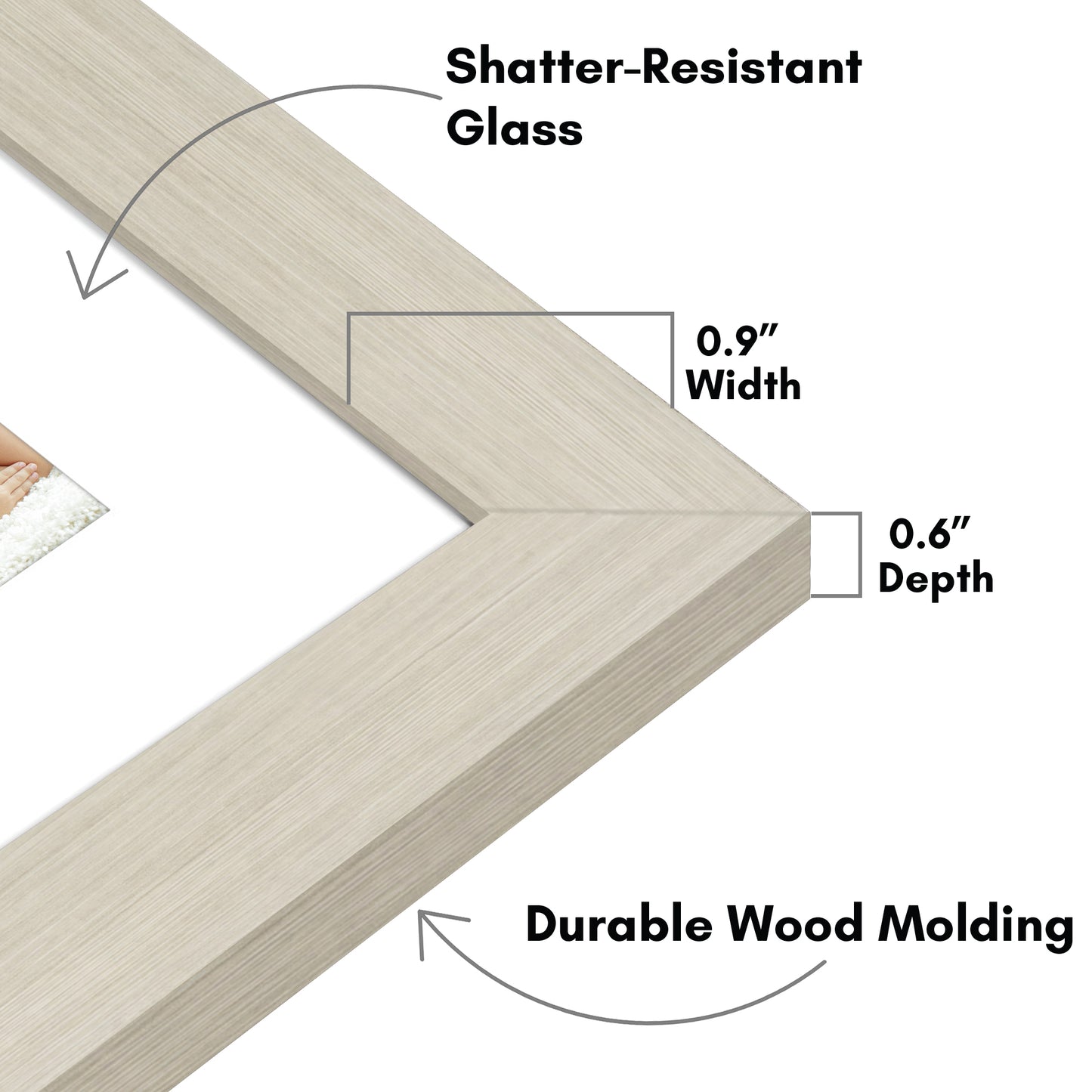Gallery Picture Frame with Mat | Signature Collection