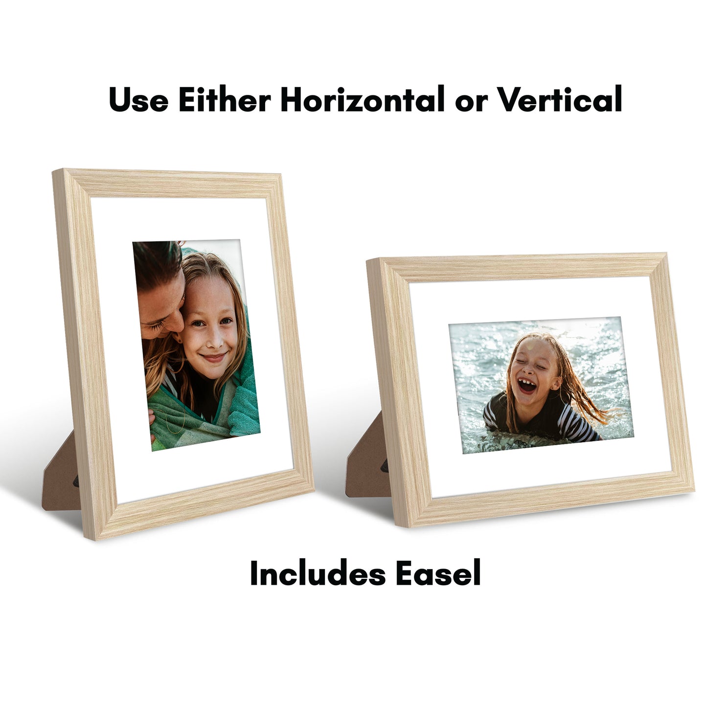 Picture Frame with Mat | Engineered Wood Photo Frame