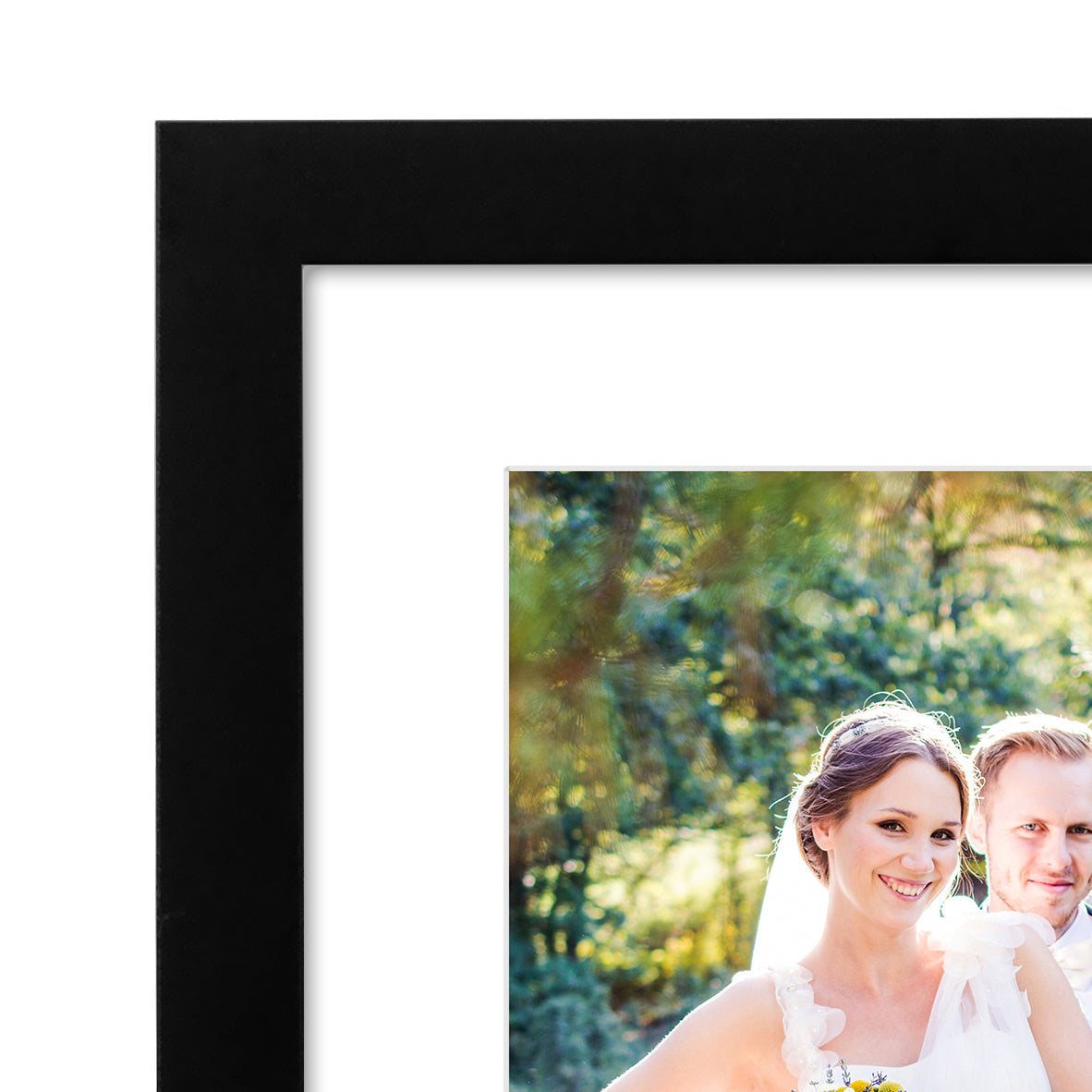 Black Wood Picture Frame - 8 Pack - Gallery Wall Frames - Americanflat