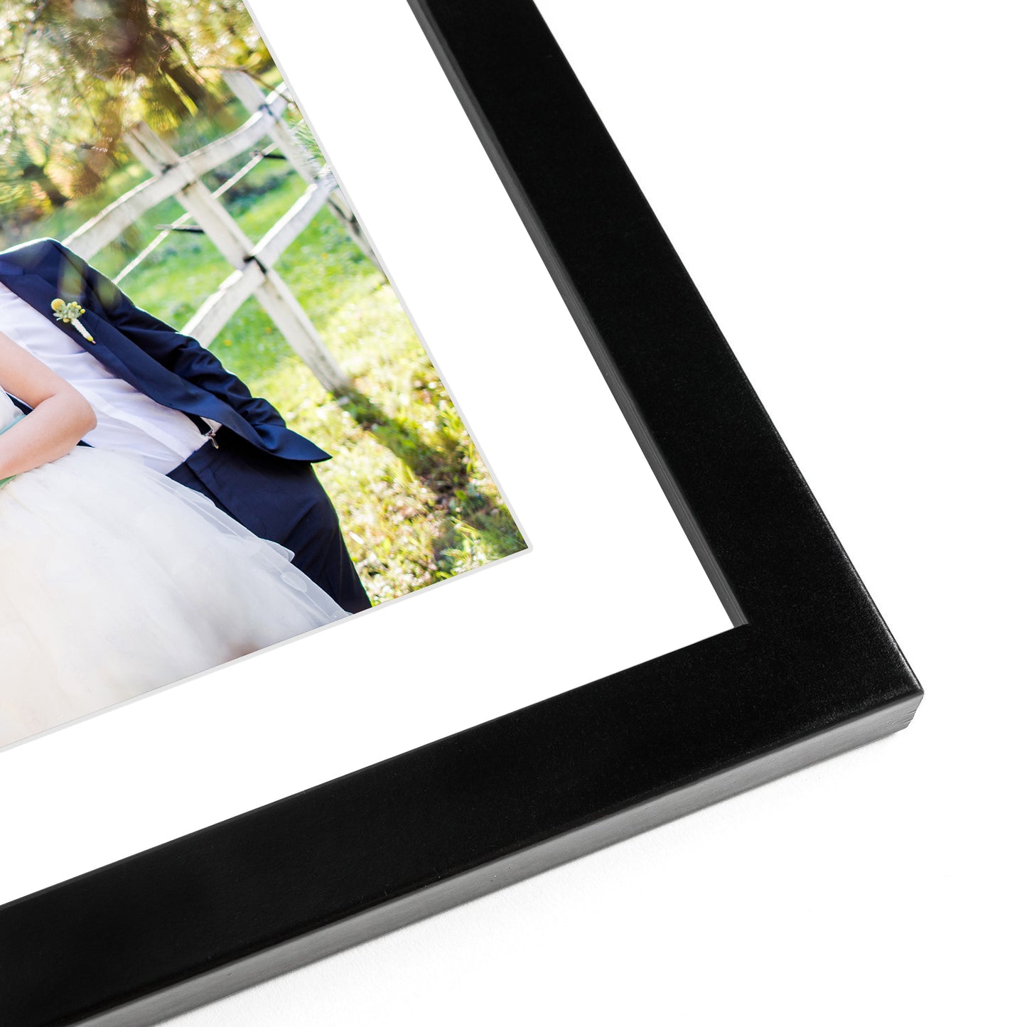 Black Wood Picture Frame - 8 Pack - Gallery Wall Frames - Americanflat