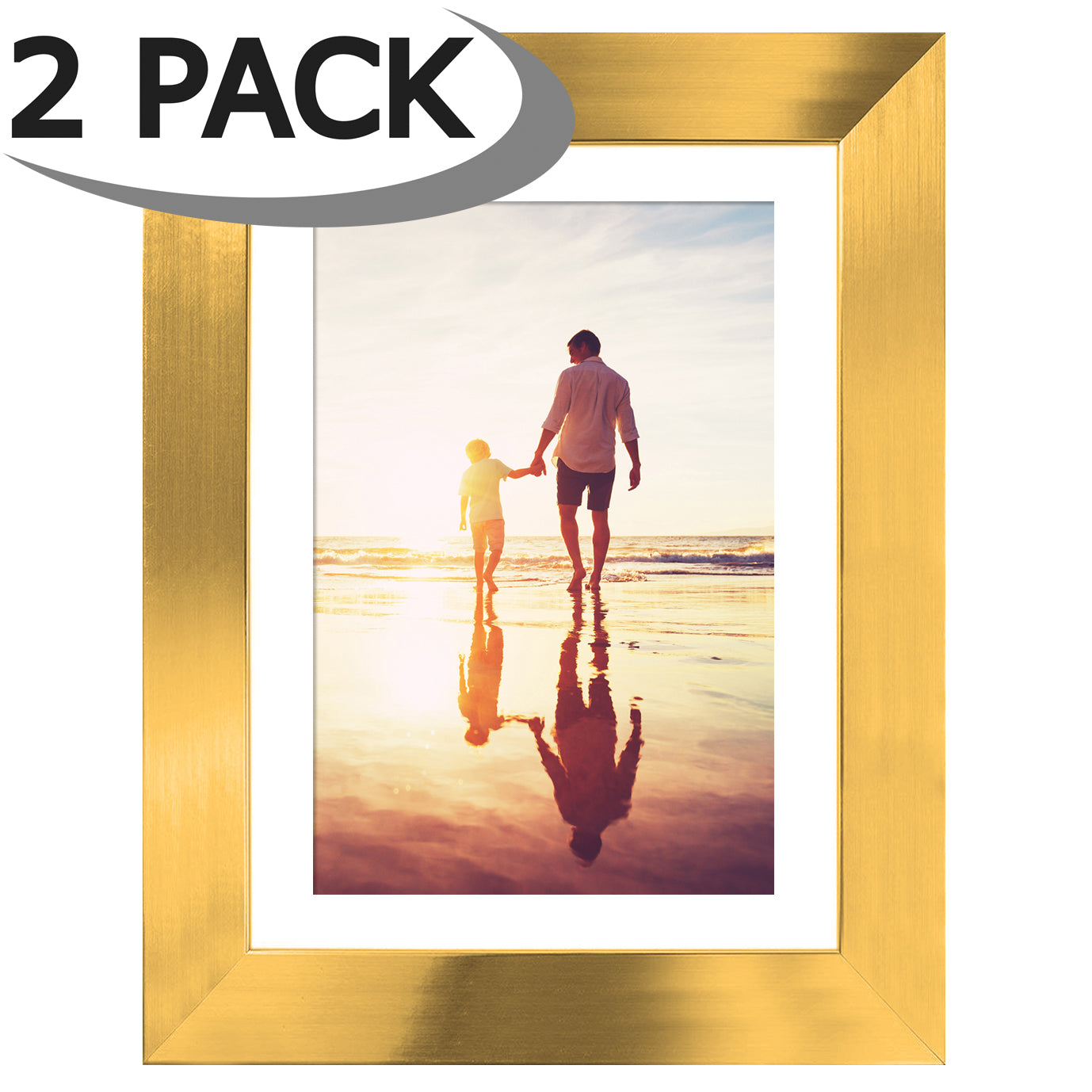 Set of 2 - Gallery Picture Frame with Mat | Signature Collection