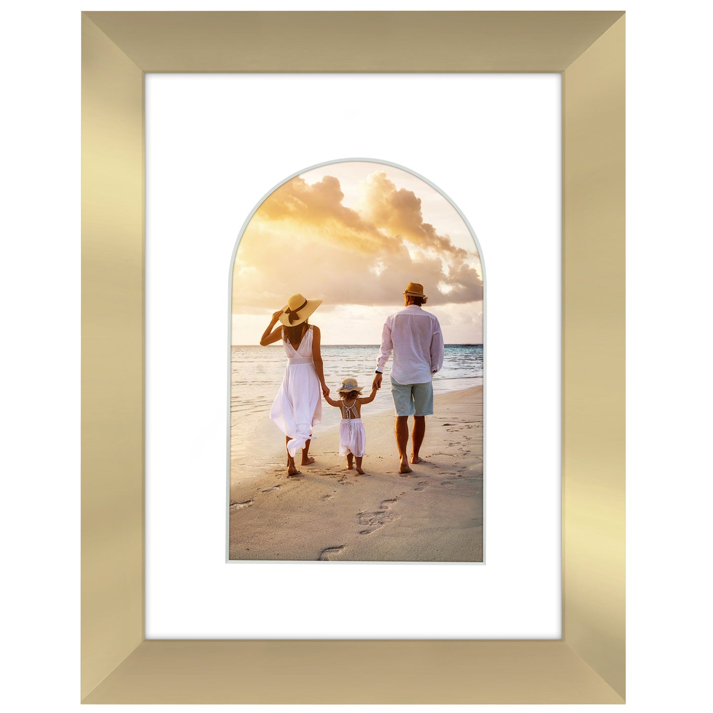 Gallery Picture Frame with Arched Mat | Signature Collection