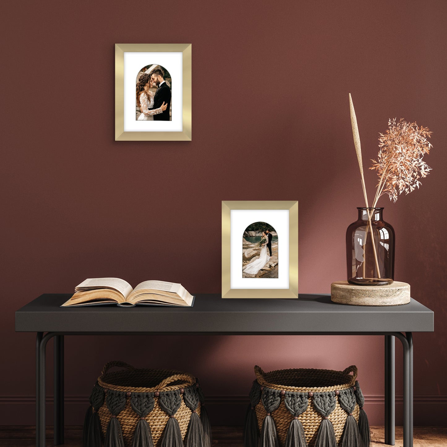 Gallery Picture Frame with Arched Mat | Signature Collection
